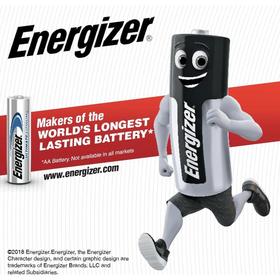 Baterías Alcalinas 9V Energizer MAX - Paquete de 2 Unidades