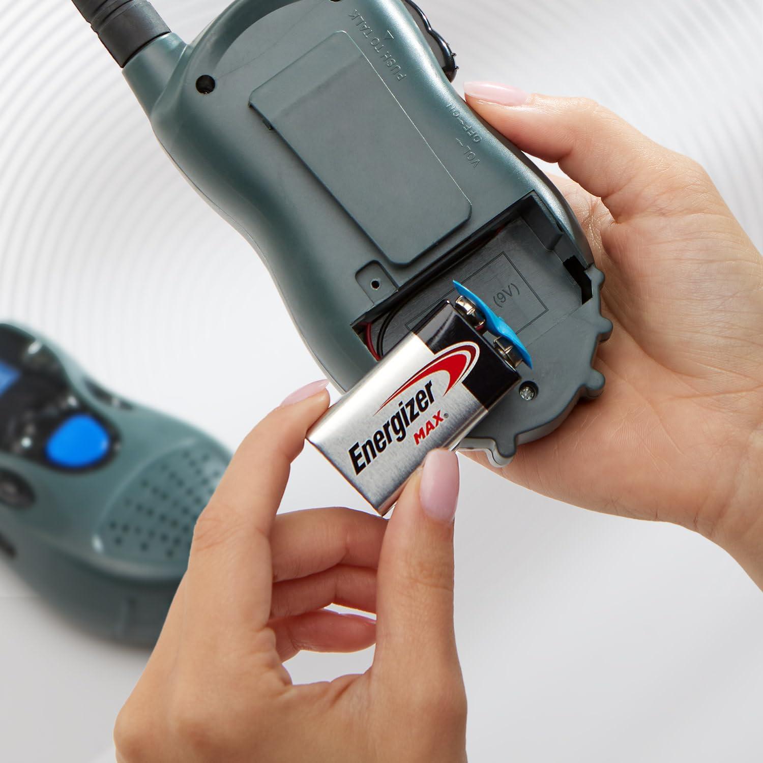 Baterías Alcalinas Energizer MAX 9V - Paquete de 2 Unidades