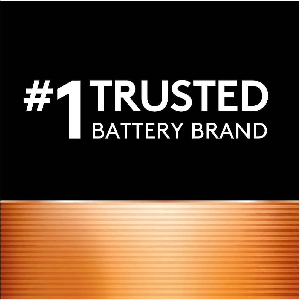 Baterías Alcalinas Duracell 9V CopperTop - Paquete de 12