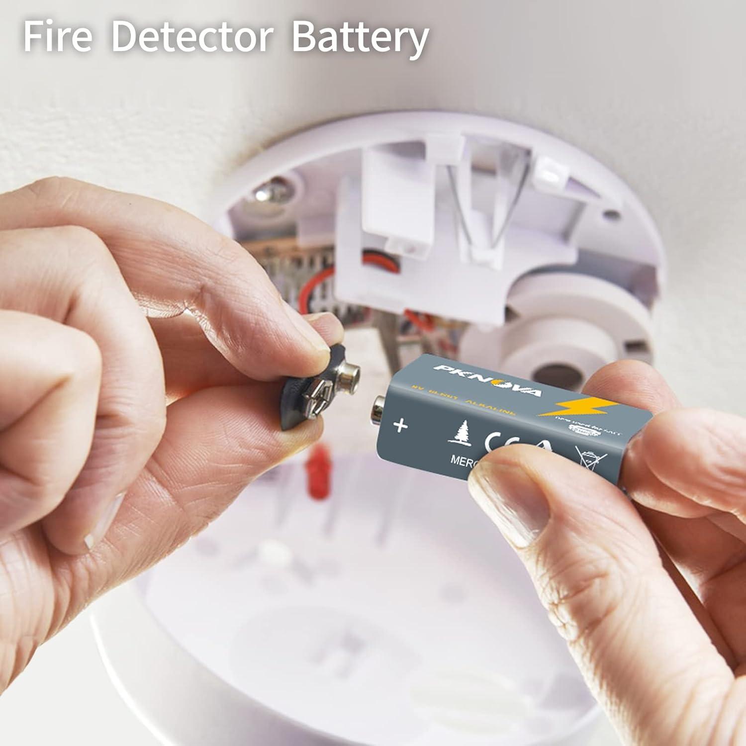 Baterías Alcalinas 9V PKNOVA - Paquete de 6 Unidades Duraderas