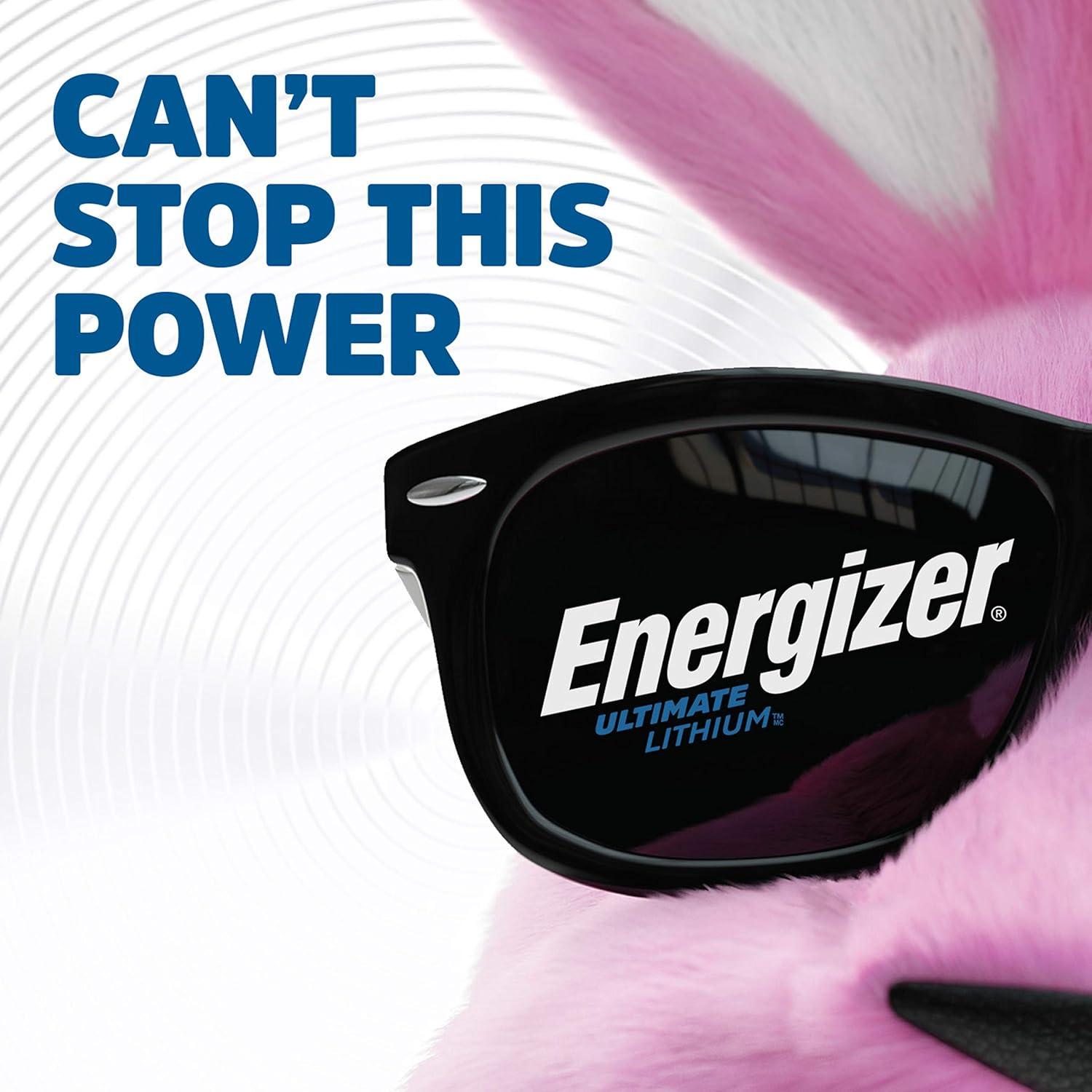 Baterías de Litio Energizer 9V - Paquete de 2, Larga Duración