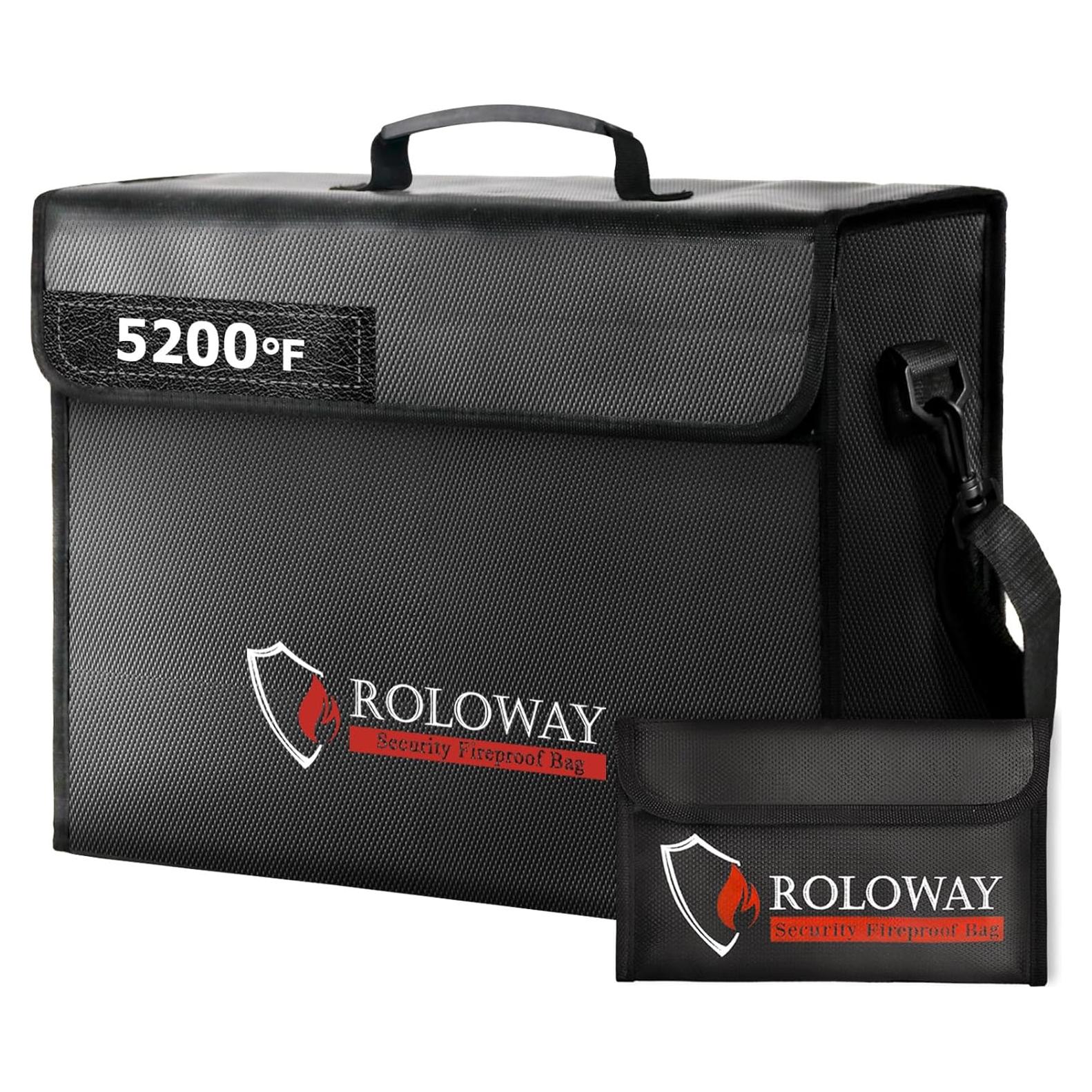 Bolsa a Prueba de Fuego ROLOWAY 5200°F Aislada 43.2x30.5cm