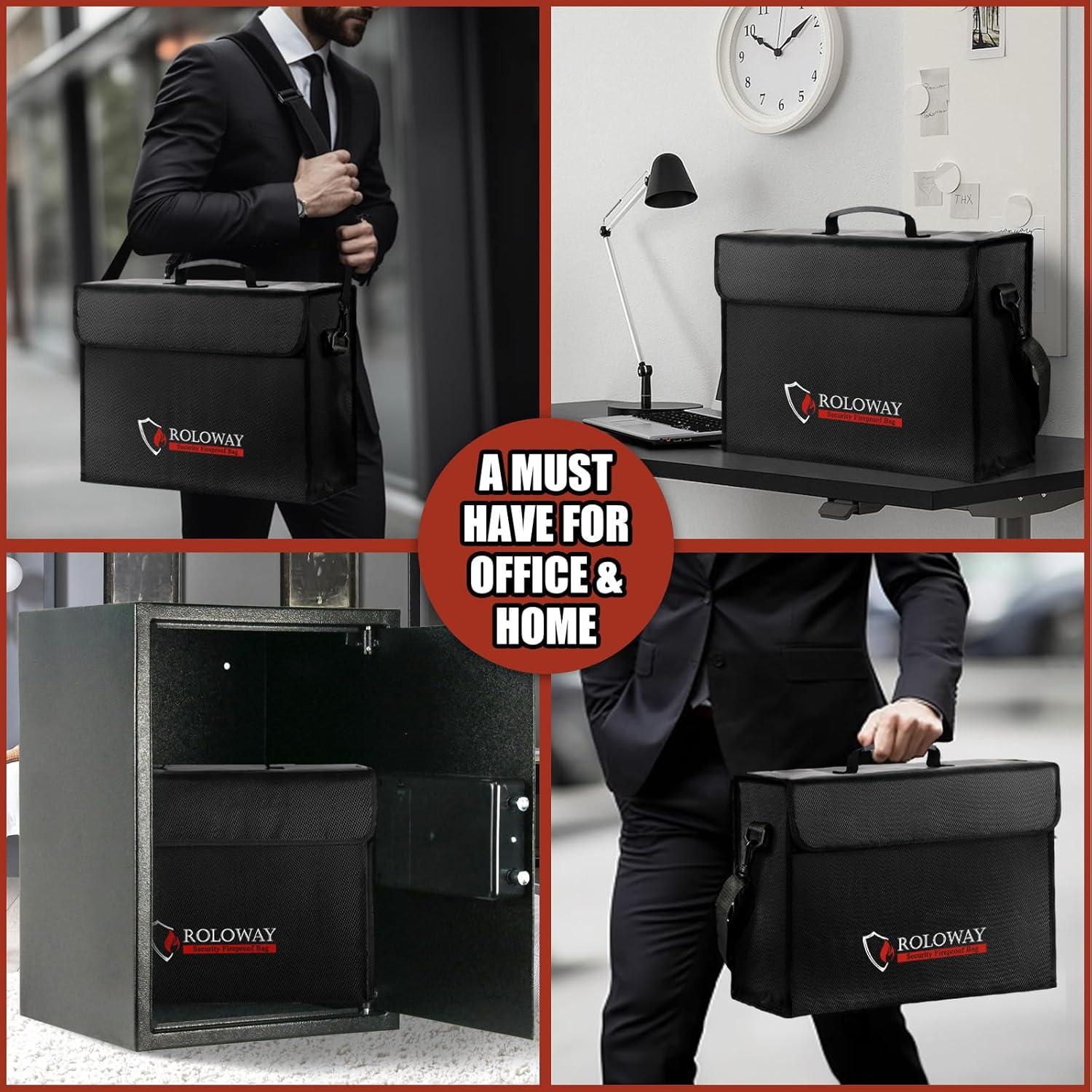 Bolsa a Prueba de Fuego ROLOWAY 5200°F Aislada 43.2x30.5cm