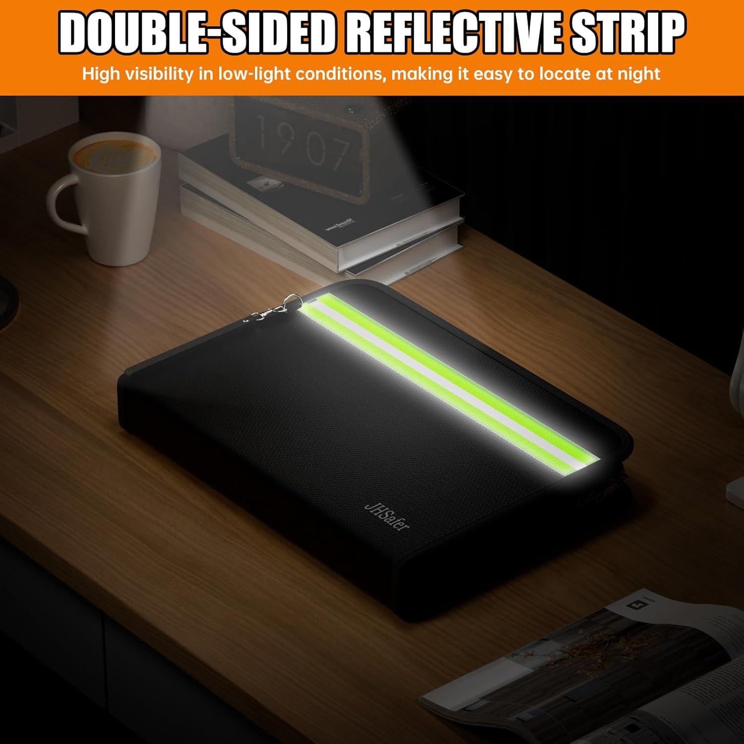 Bolsa Ignífuga JHSafer 15" x 11" Impermeable y Aislada