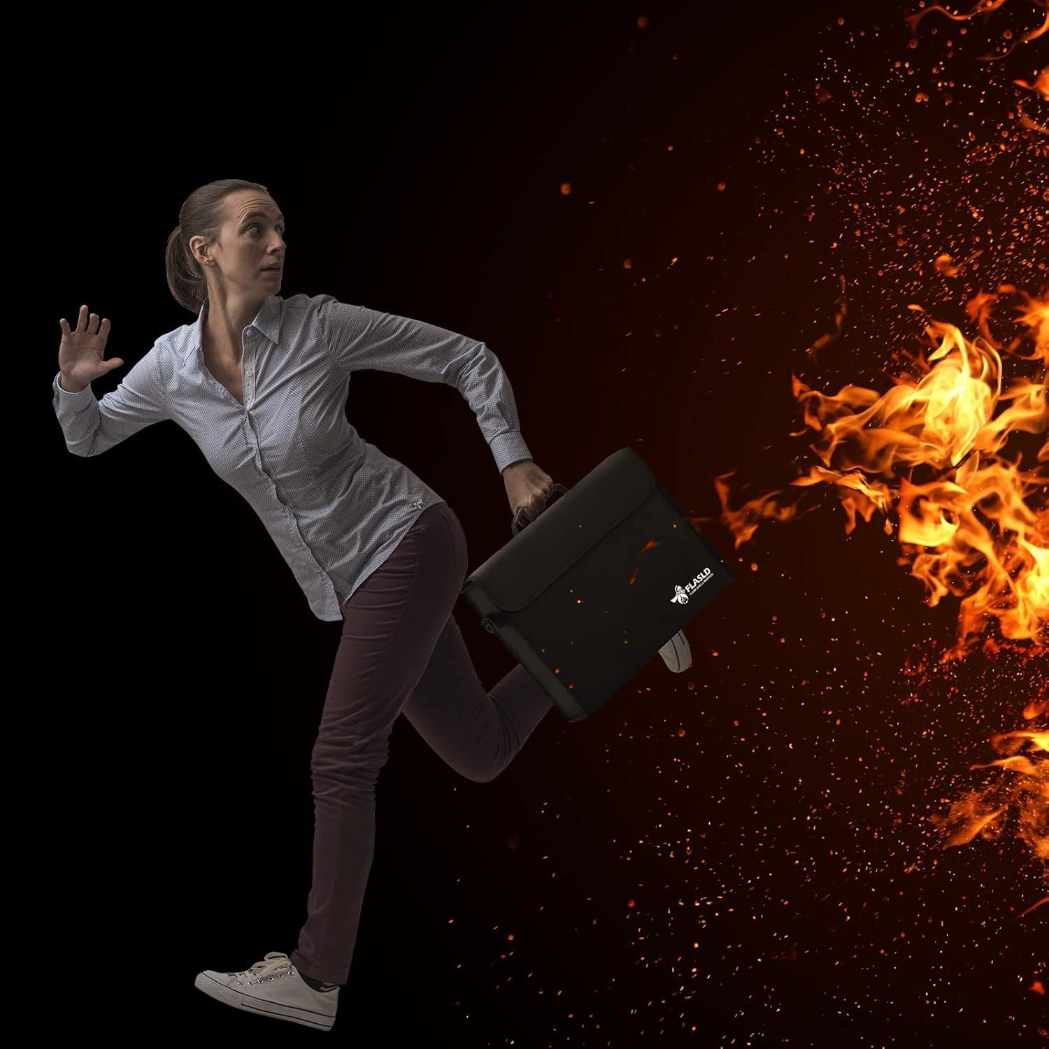 Bolsa de Documentos a Prueba de Fuego FLASLD 38.1x30.5 cm