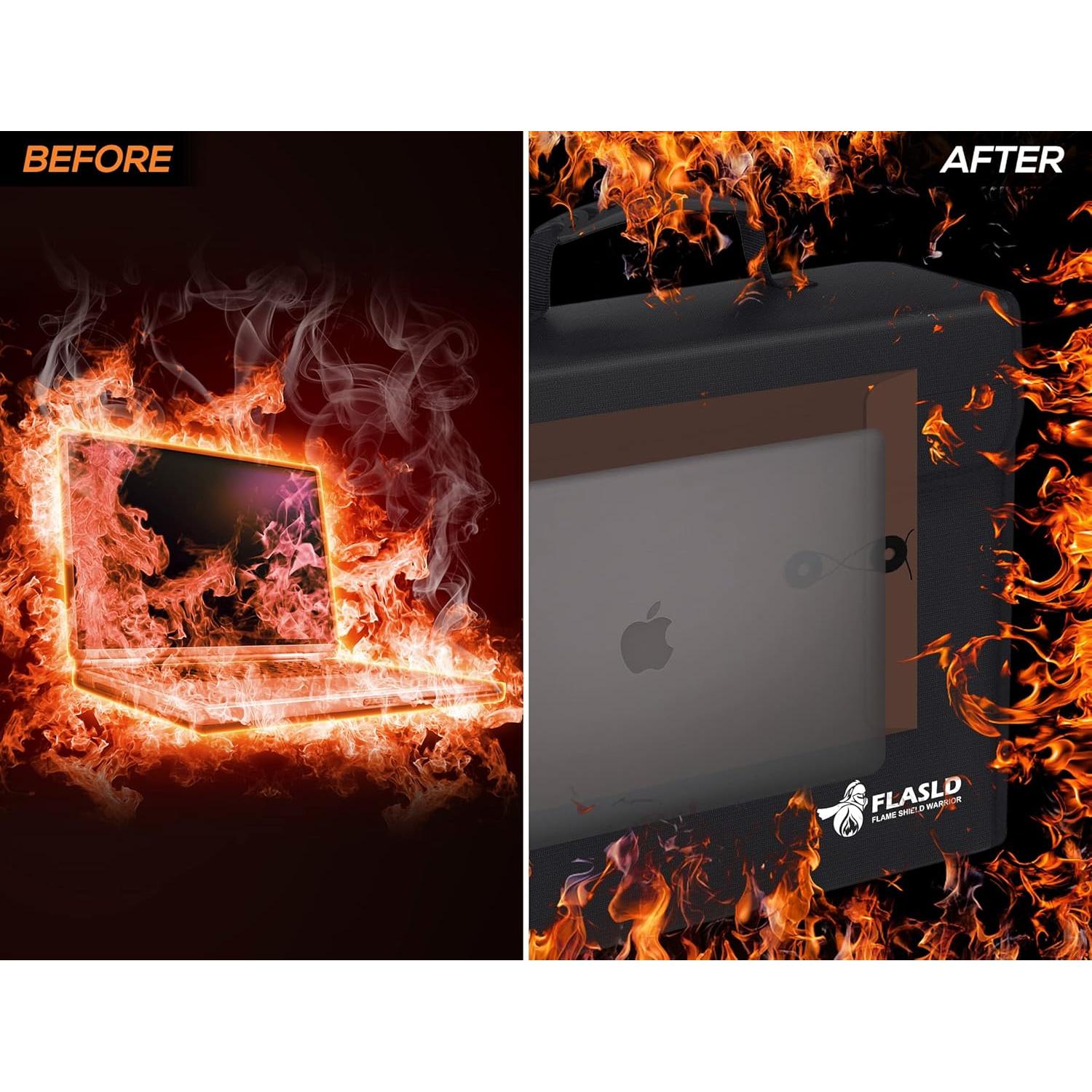 Bolsa de Documentos a Prueba de Fuego FLASLD 38.1x30.5 cm