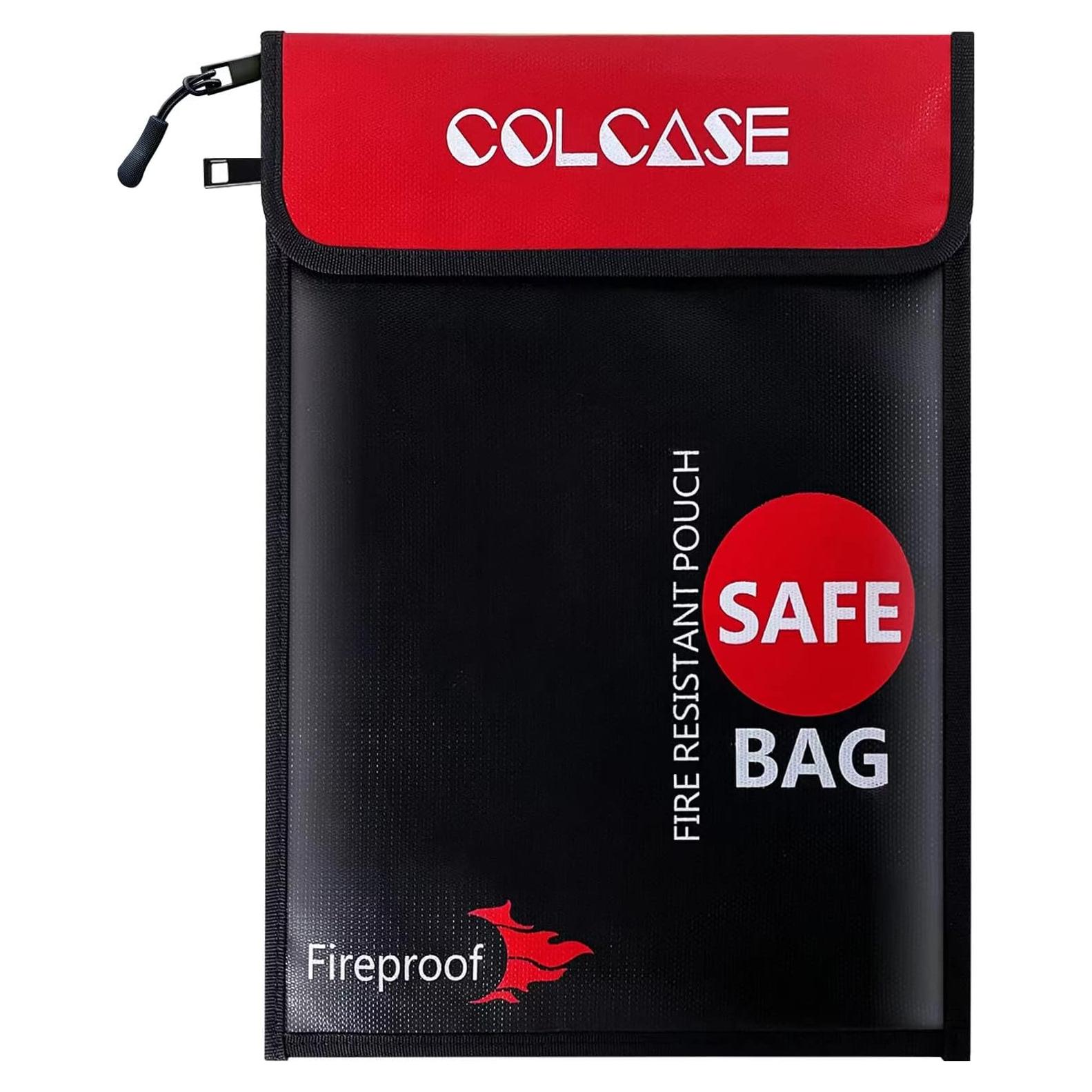 Bolsa de Documentos a Prueba de Fuego COLCASE 38x28cm Negra