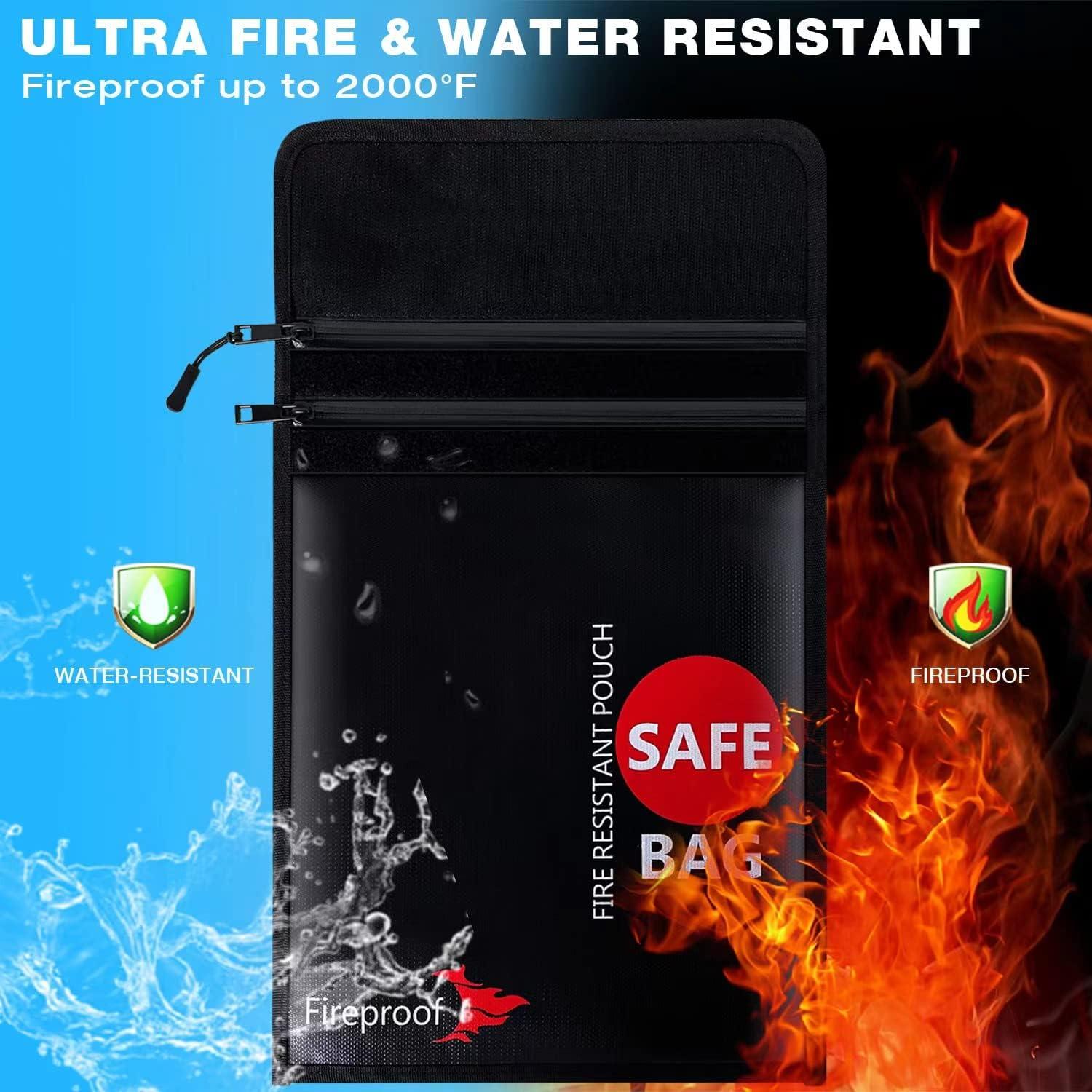 Bolsa de Documentos a Prueba de Fuego COLCASE 38x28cm Negra