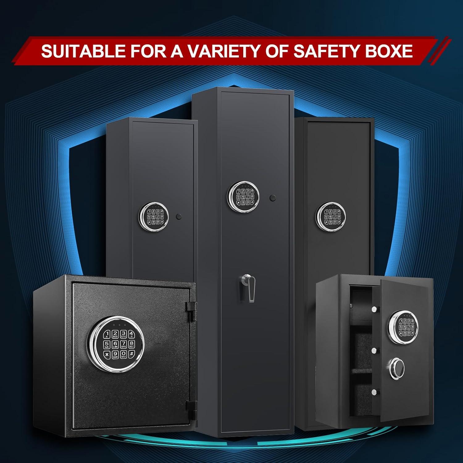 Cerradura de Caja Fuerte BaVekHak 5-7 con Solenoide y Llaves