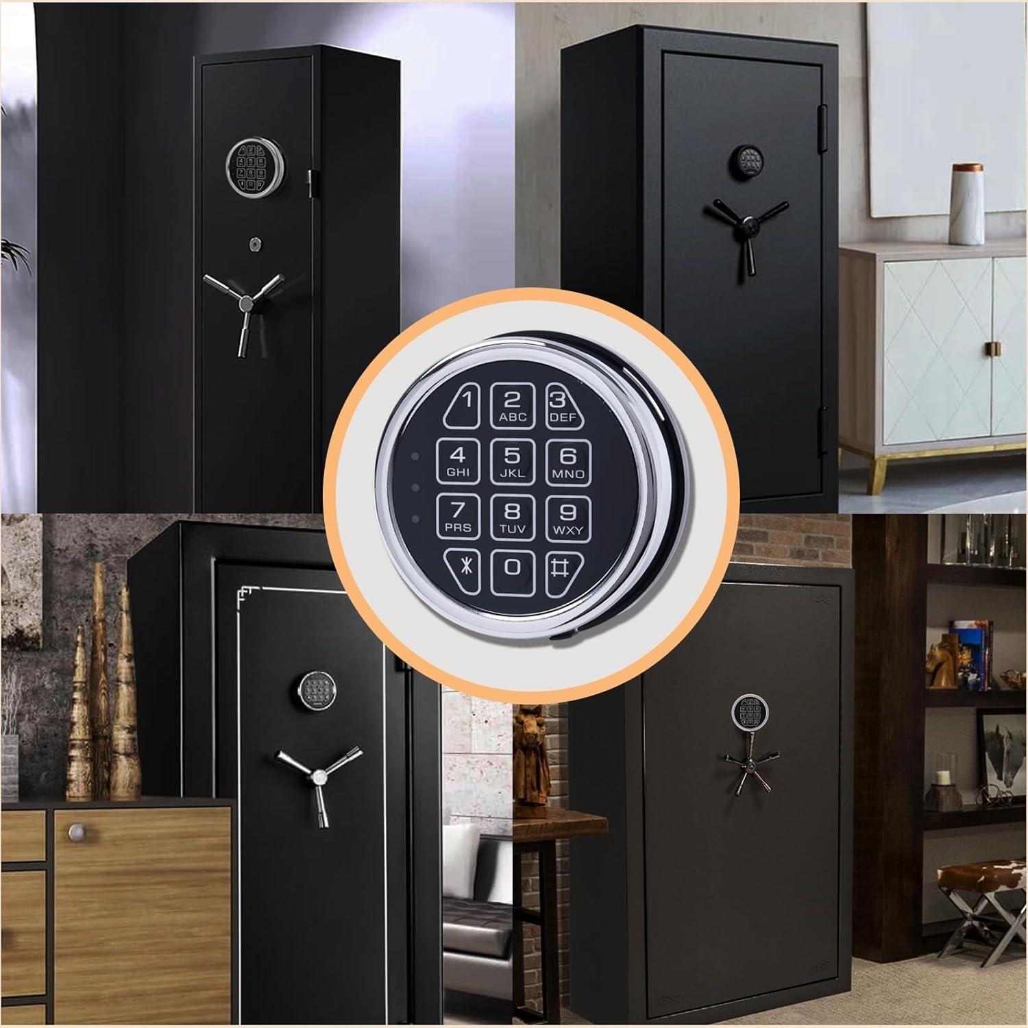 Cerradura Electrónica de Solenoide WAH LIN con Teclado Digital