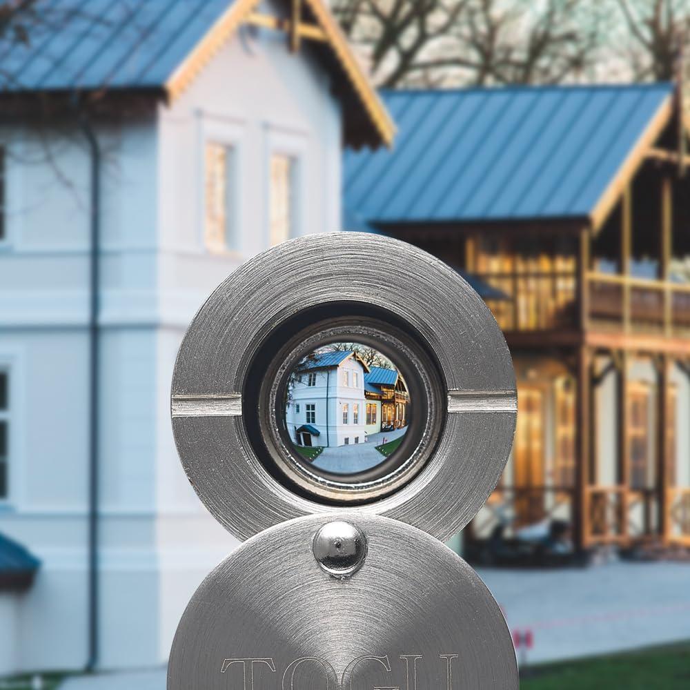 Mirador de Puerta TOGU TG2814YG-SN 220 Grados Niquel Satinado