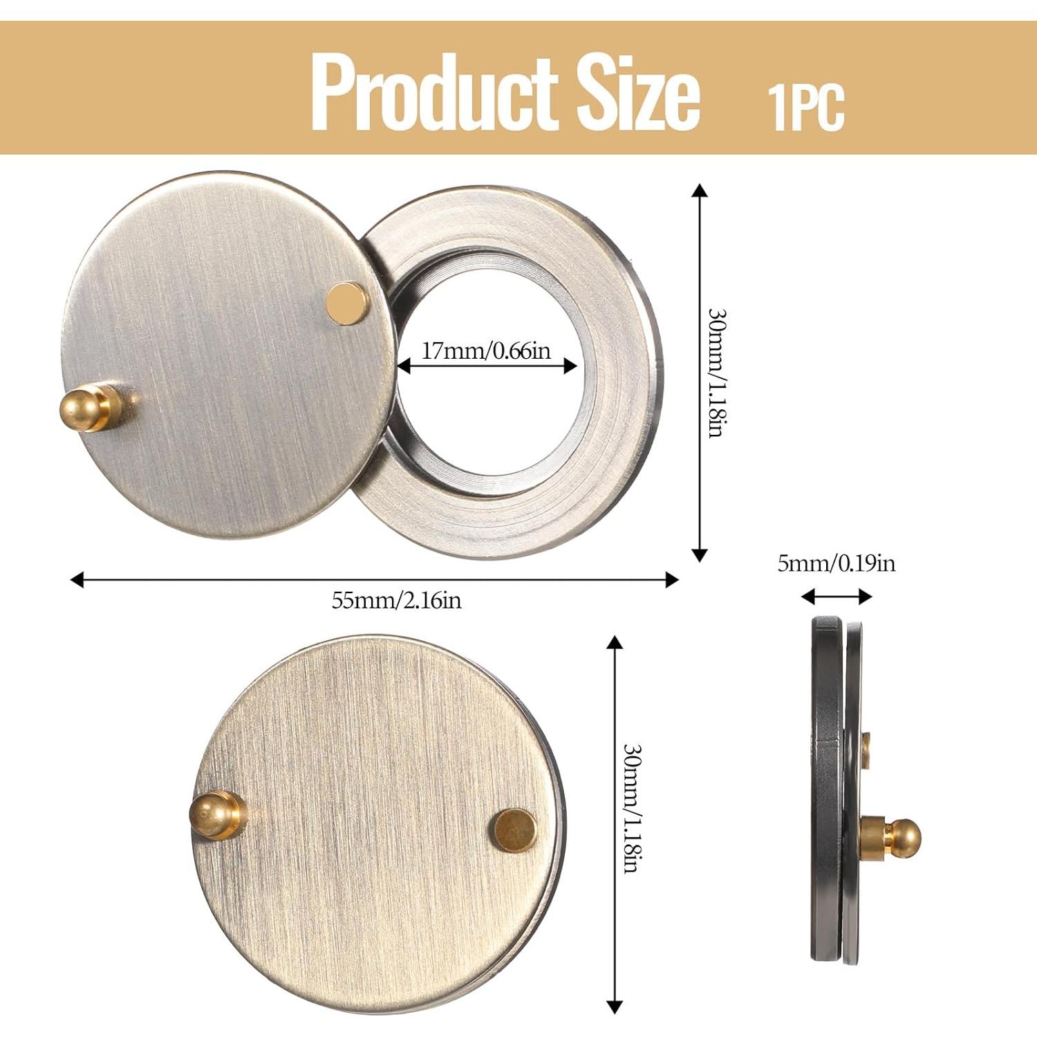 Cubierta de Mirilla de Puerta Psyqtsuary Bronce 30mm