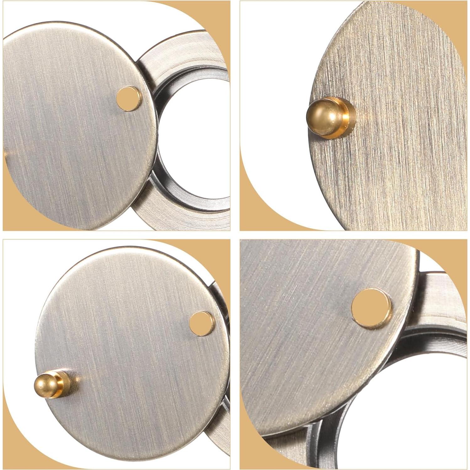 Cubierta de Mirilla de Puerta Psyqtsuary Bronce 30mm