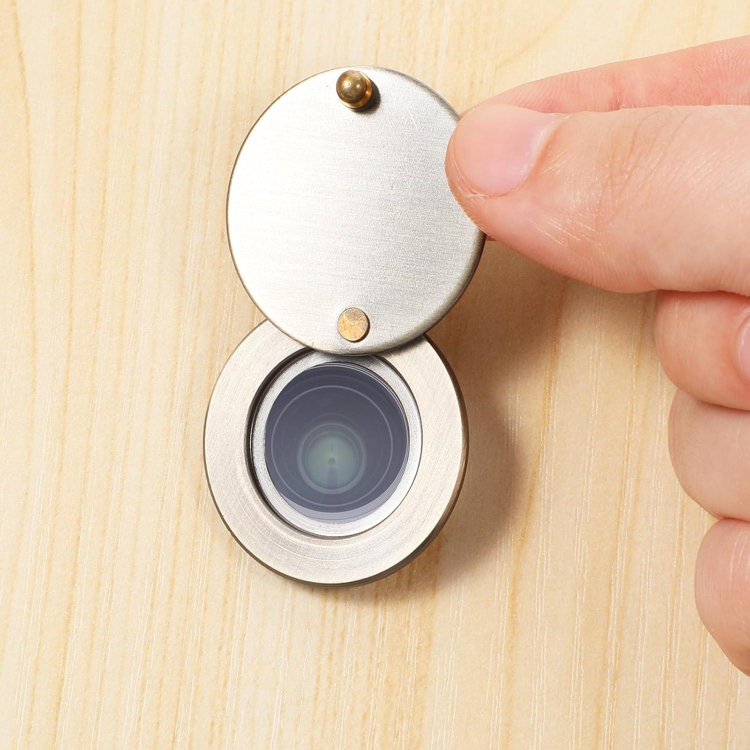 Cubierta de Mirilla de Puerta Psyqtsuary Bronce 30mm