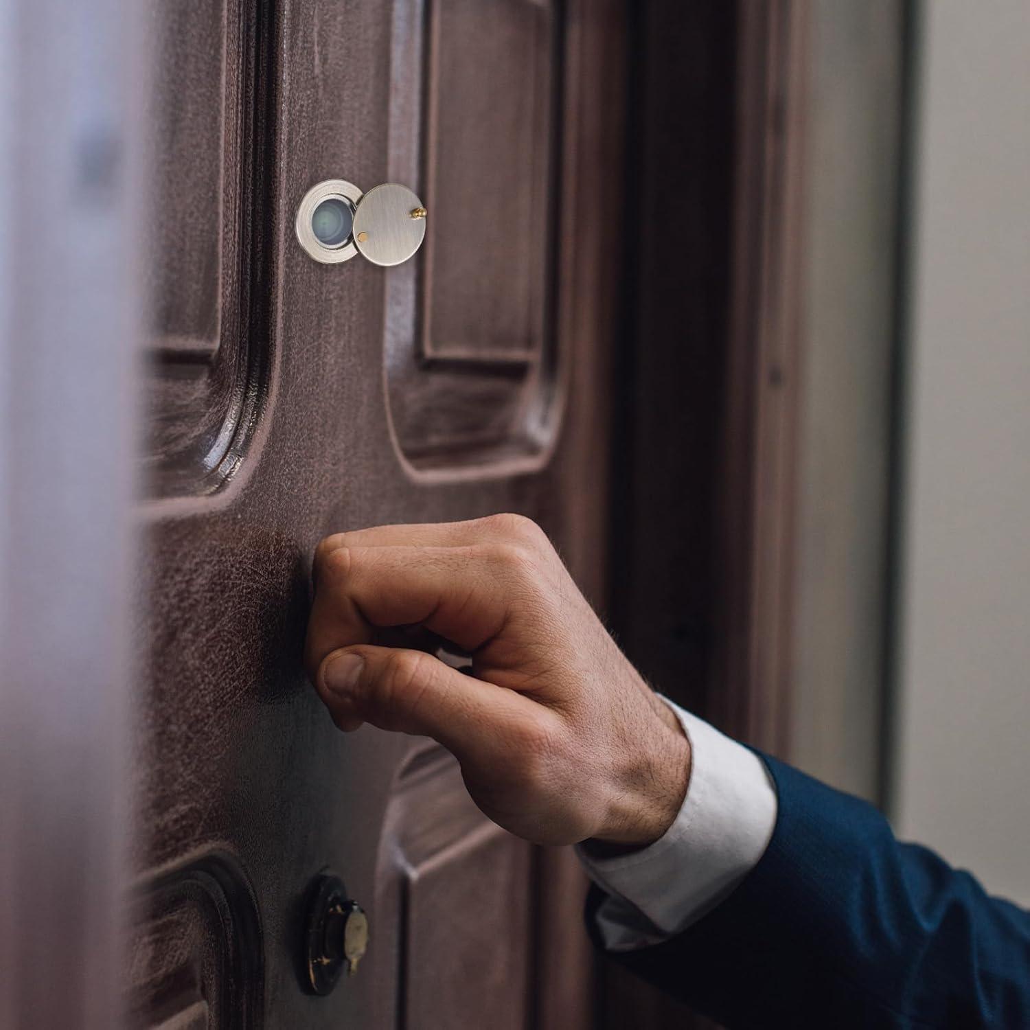 Cubierta de Mirilla de Puerta Psyqtsuary Bronce 30mm