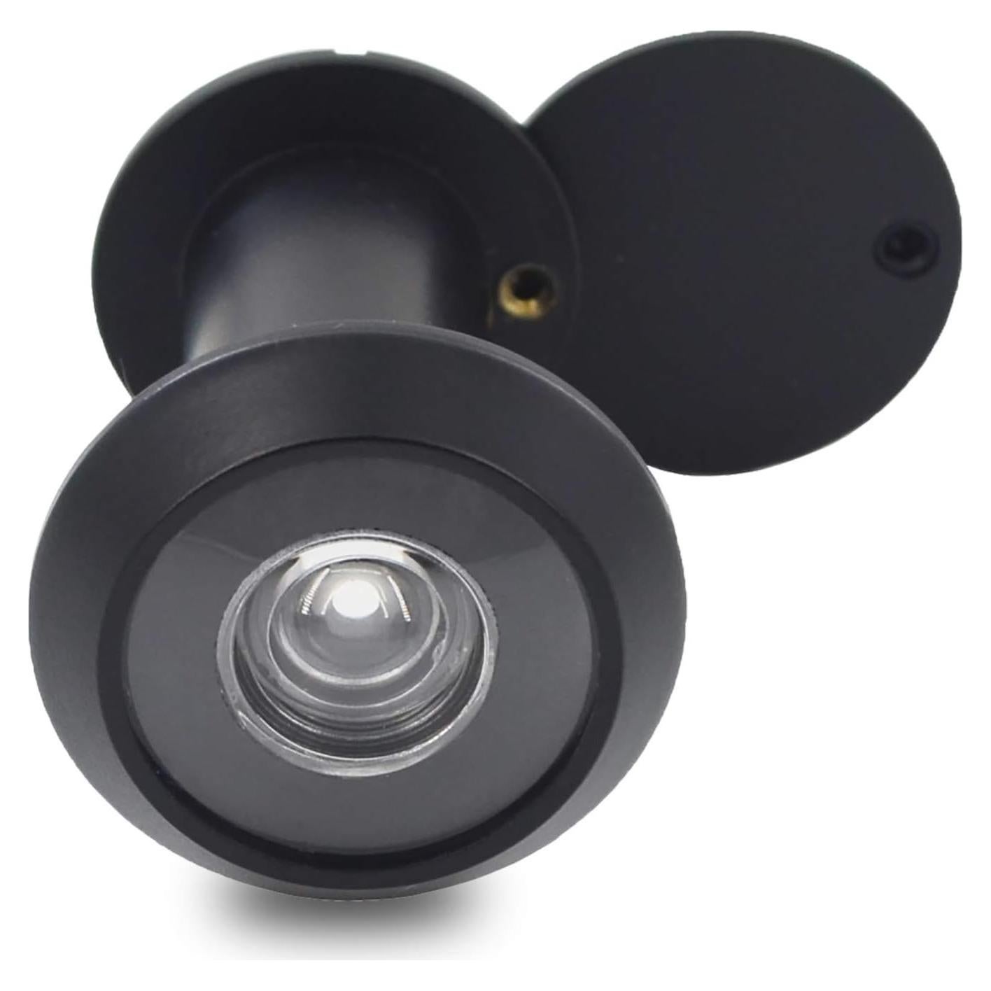 Mirilla de Puerta Junxave de Latón 220° con Cubierta Privacidad