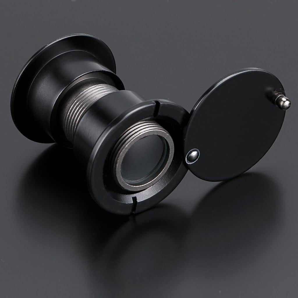 Mirador de Puerta Sumnacon 220° Latón Sólido Negro 28mm