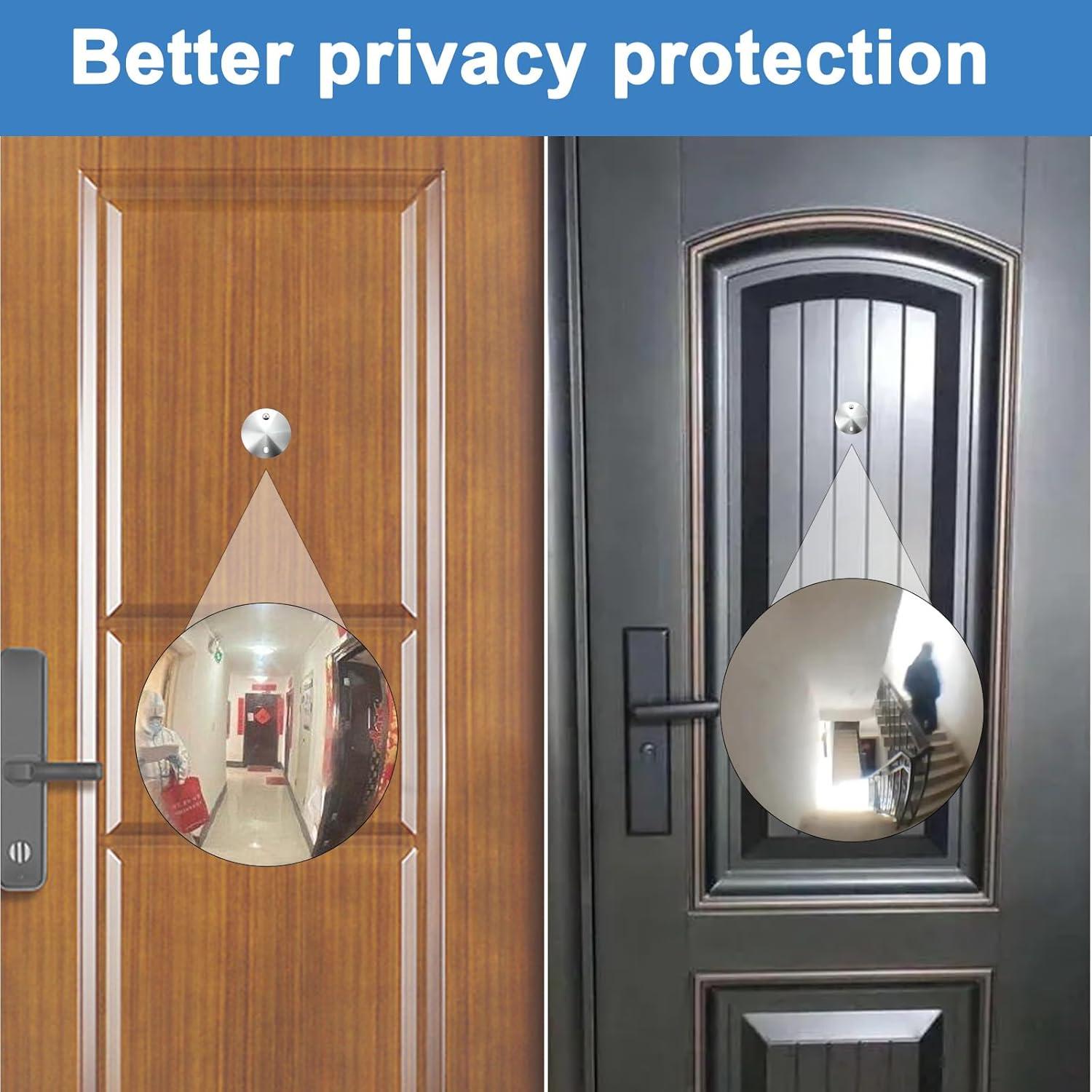 Mirilla de 180 Grados QBXMY7 con Broca 14mm Acabado Níquel