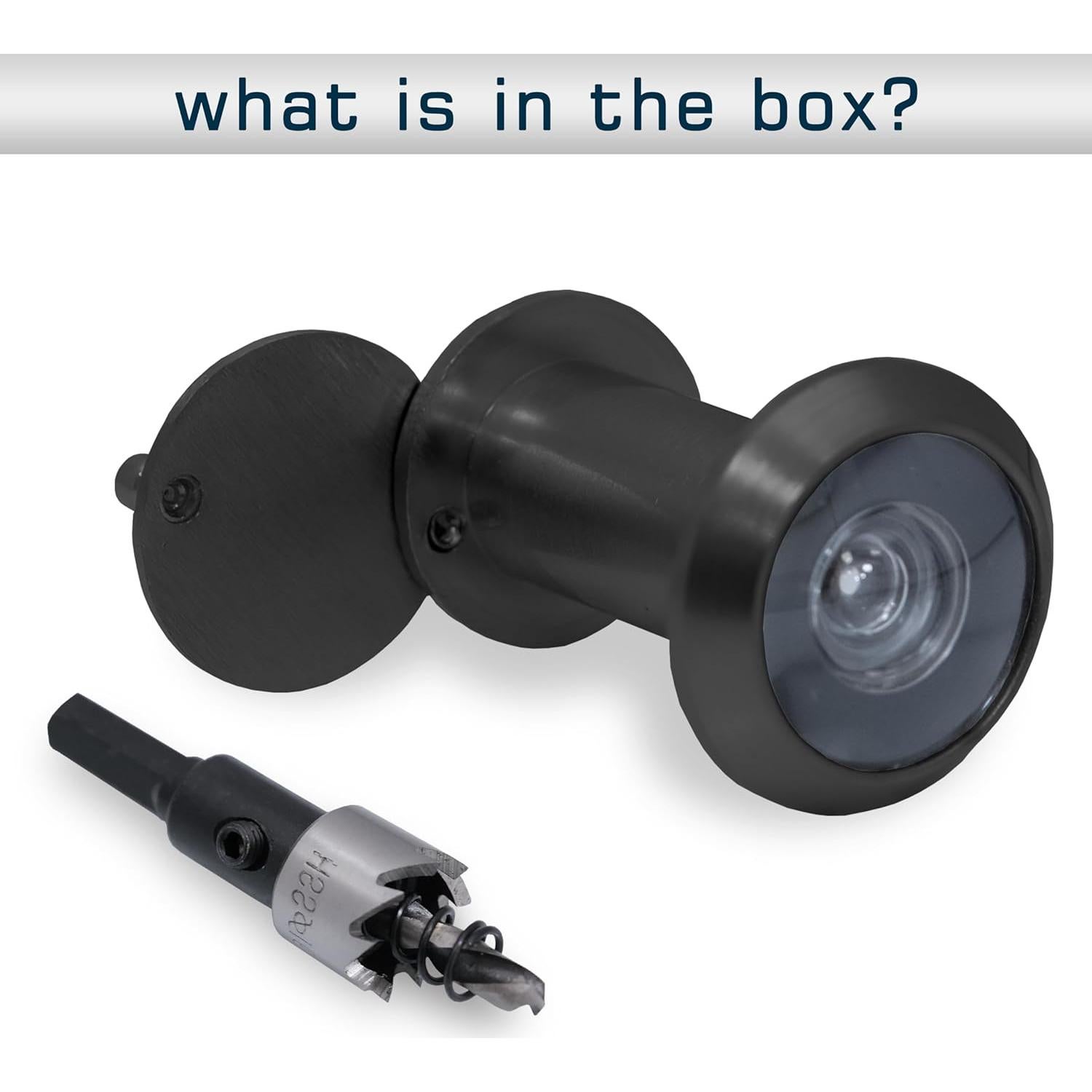 Mirilla de Seguridad RONESS con Cubierta Rotativa 35-55mm