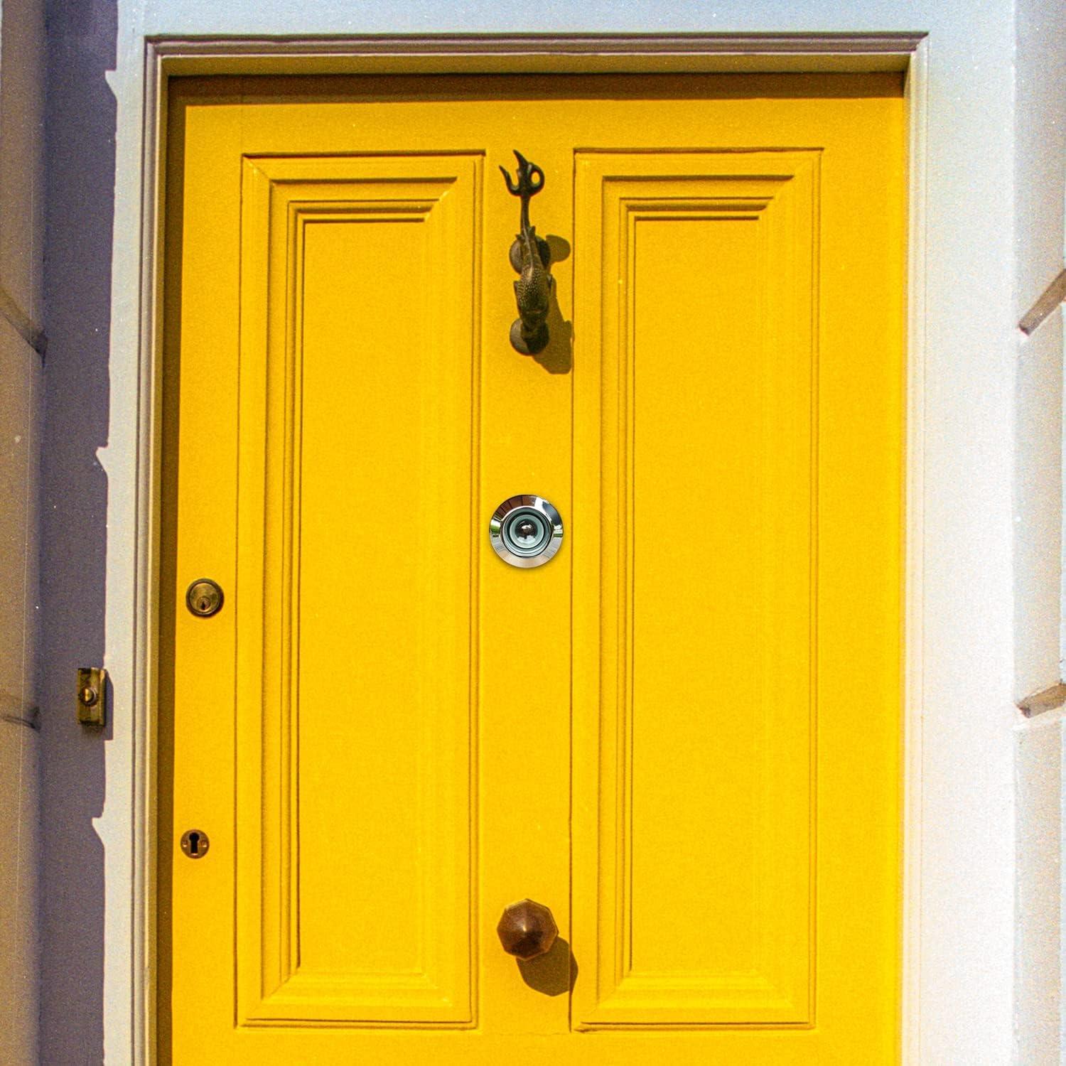 Mirilla de Seguridad Earl Diamond 220 Grados Cromo para Puertas 42-54mm