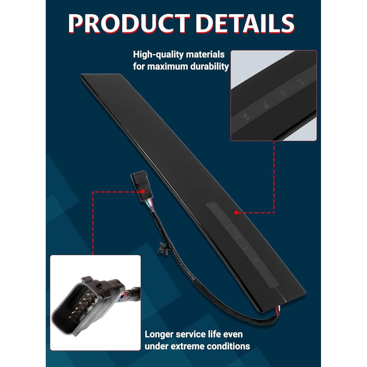 Teclado de entrada sin llave Ntoauto para Ford Explorer 2011-2019