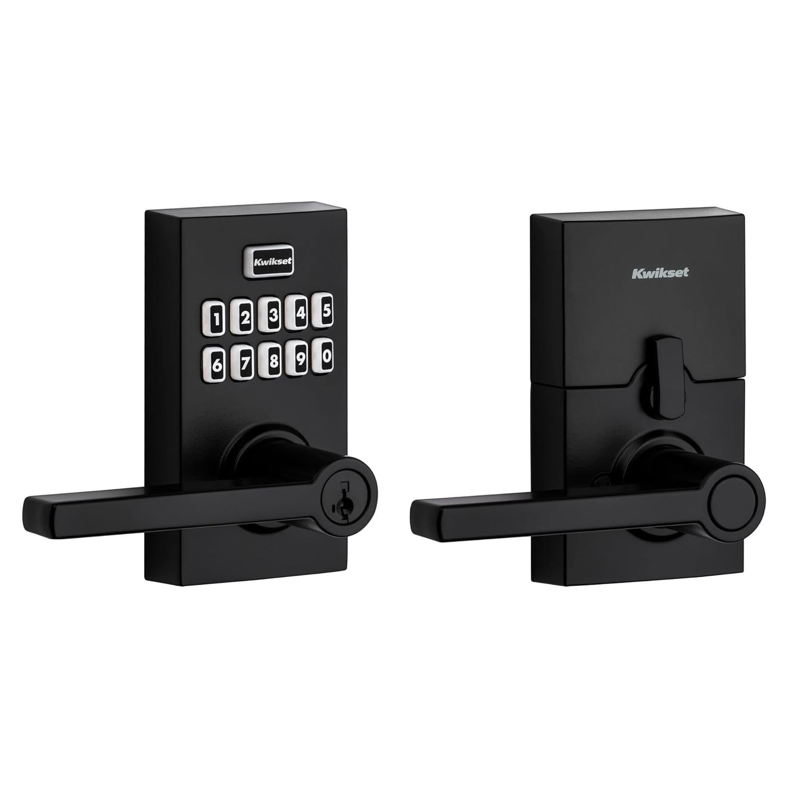 Cerradura Electrónica Kwikset SmartCode 917 Sin Llave Negra