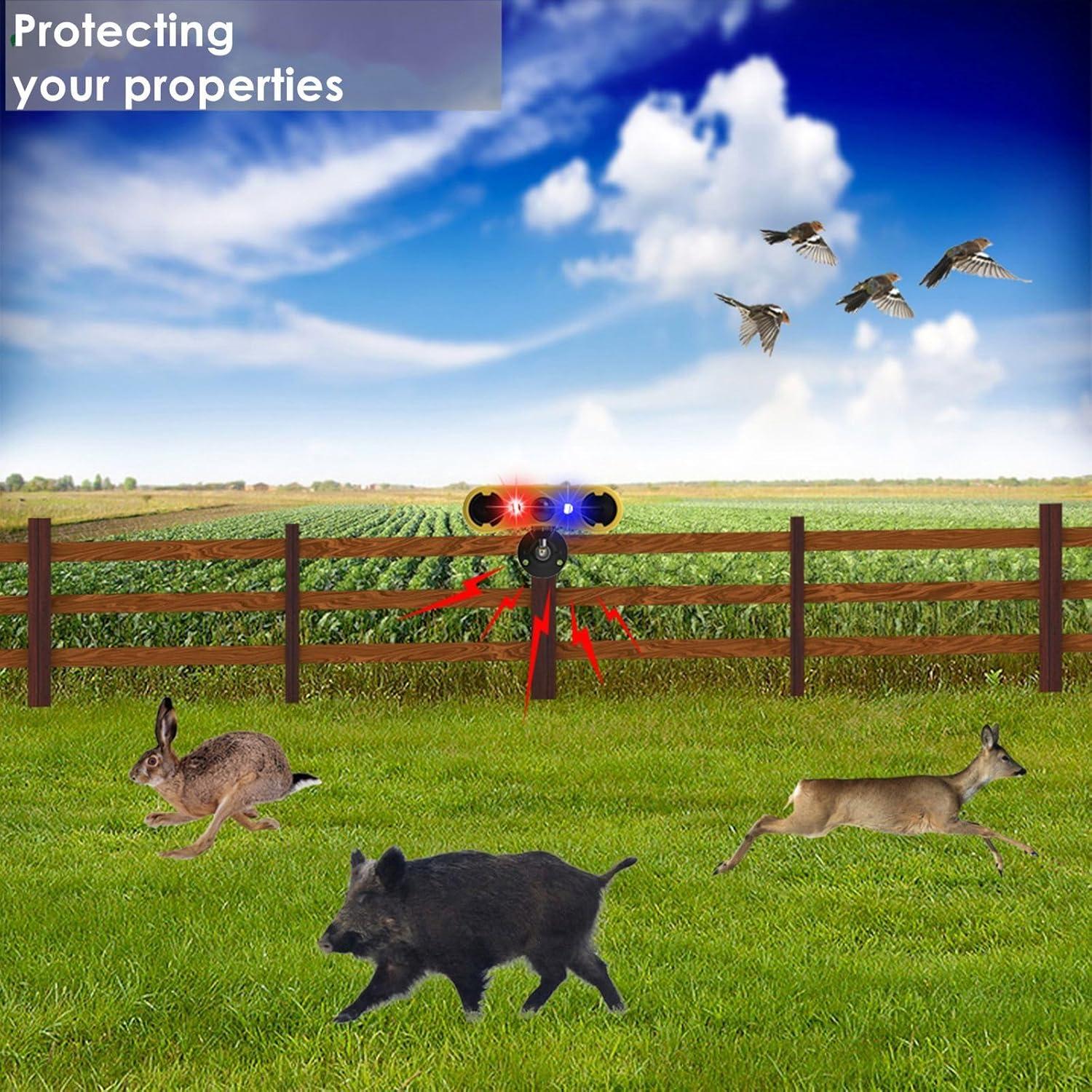 Alarma de Movimiento Solar HULPPRE - 4 Modos y 13 Sonidos