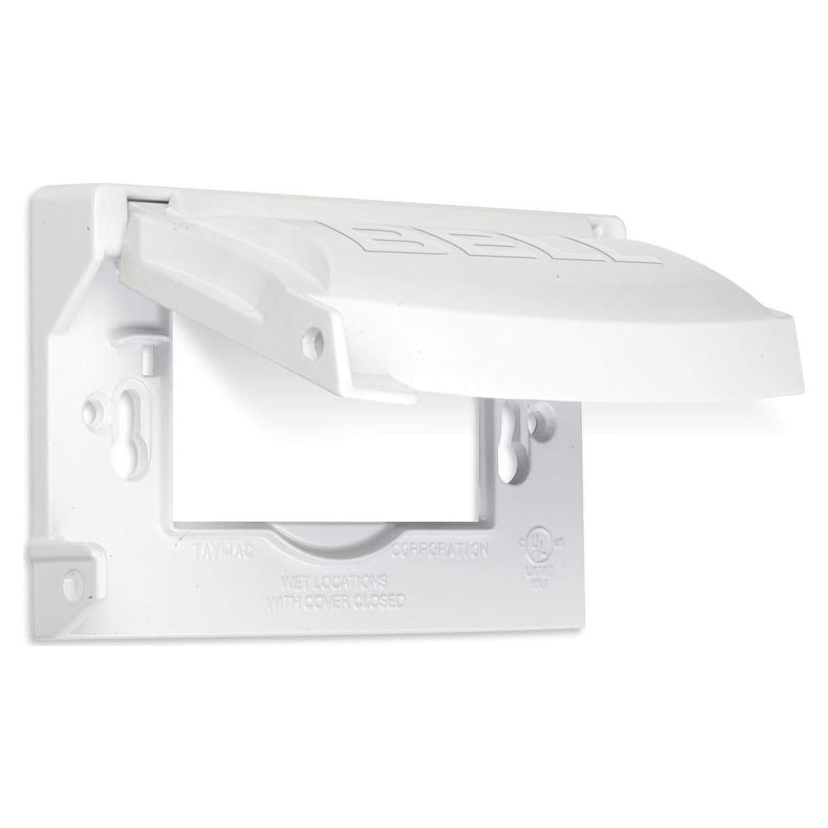 Cubierta a Prueba de Climas BELL MX1250W 1 Gang Blanca