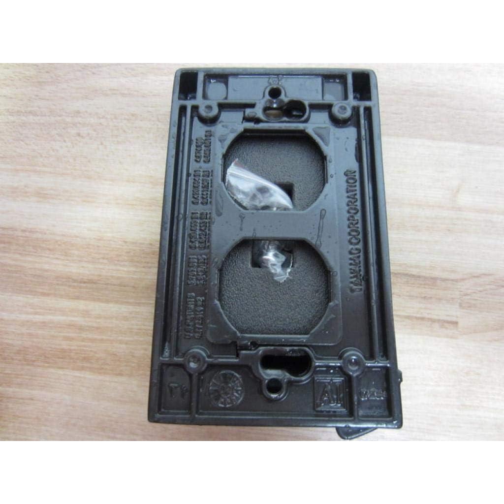 Cubierta de metal a prueba de agua Hubbell MX1050Z 12-en-1 bronce