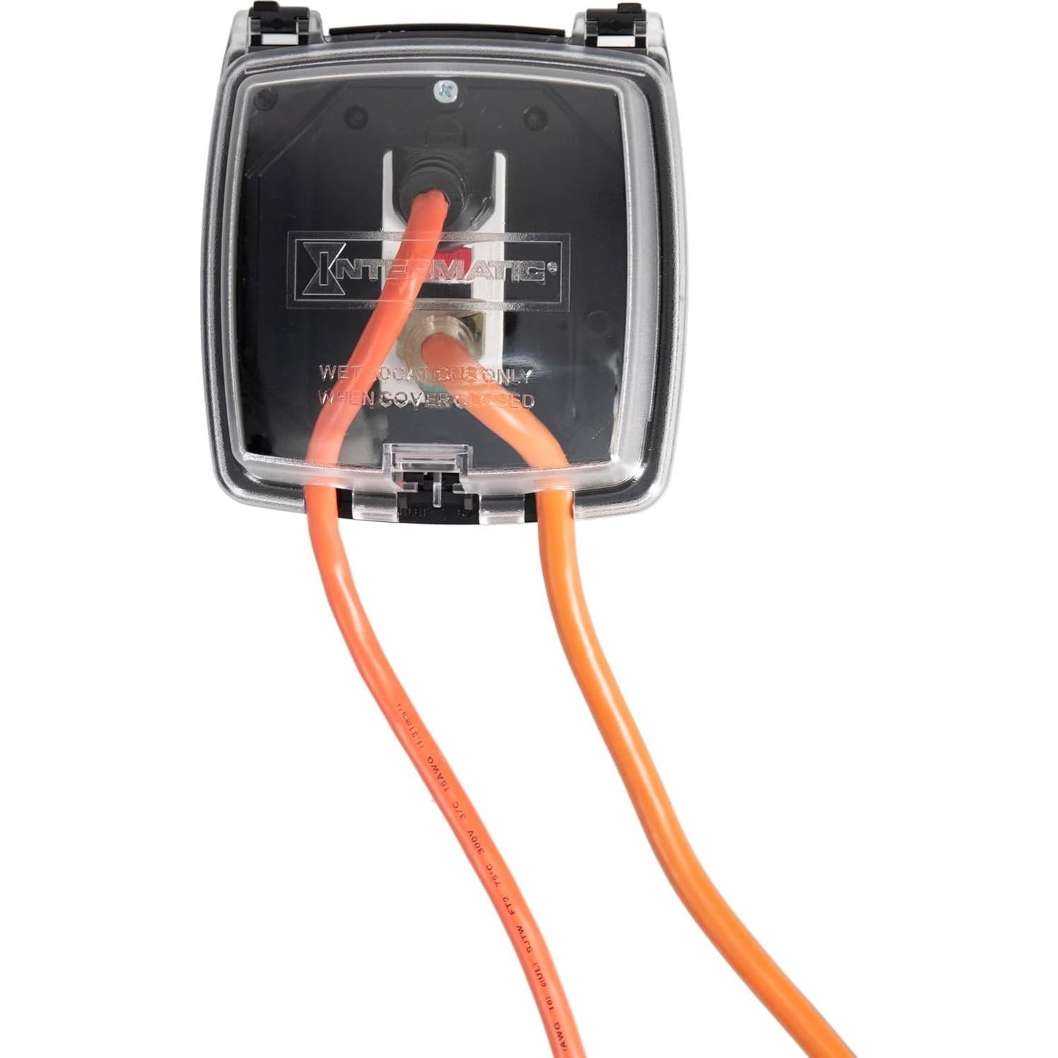 Cubierta de Receptáculo Plástico Intermatic WP1020C 4" Clima