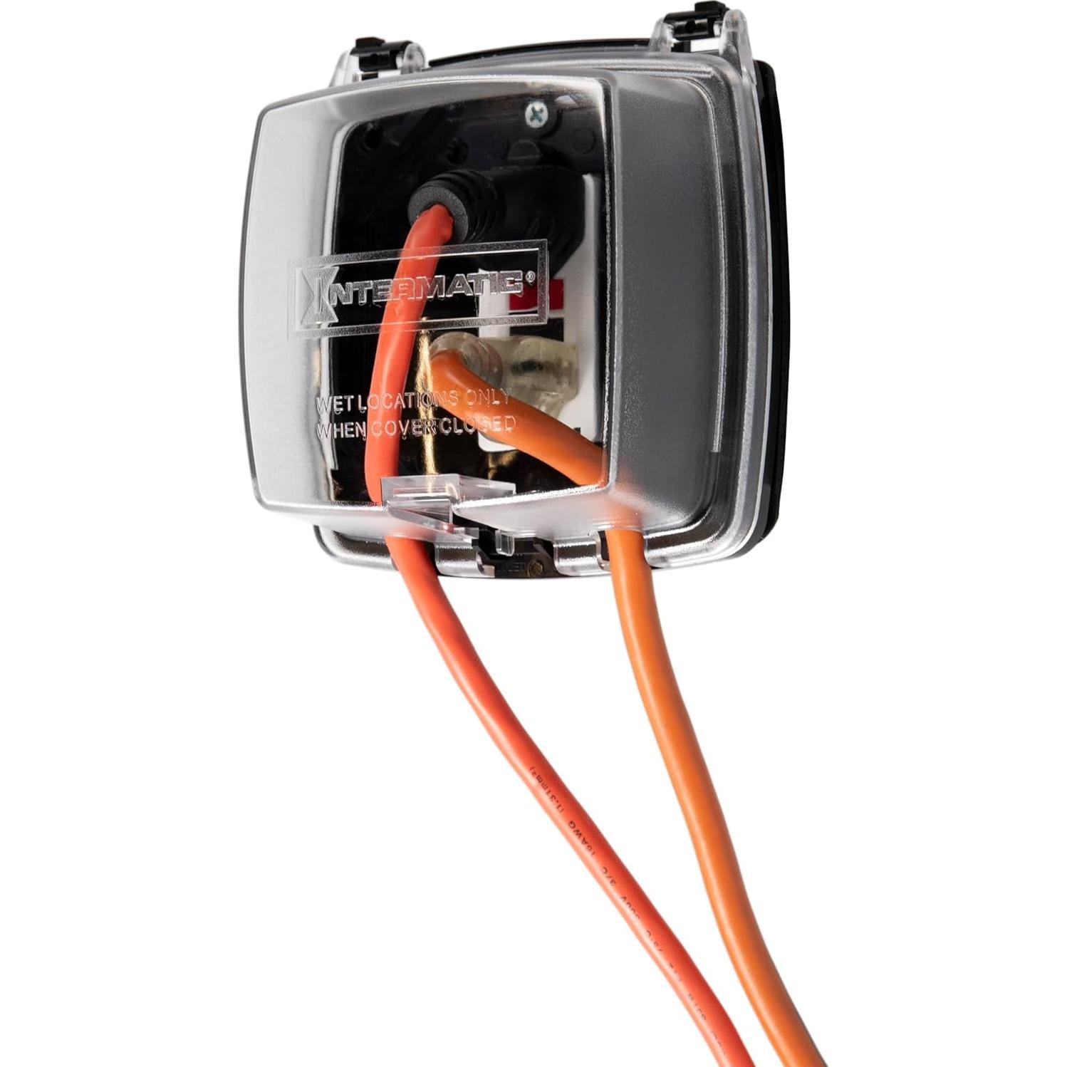 Cubierta de Receptáculo Plástico Intermatic WP1020C 4" Clima