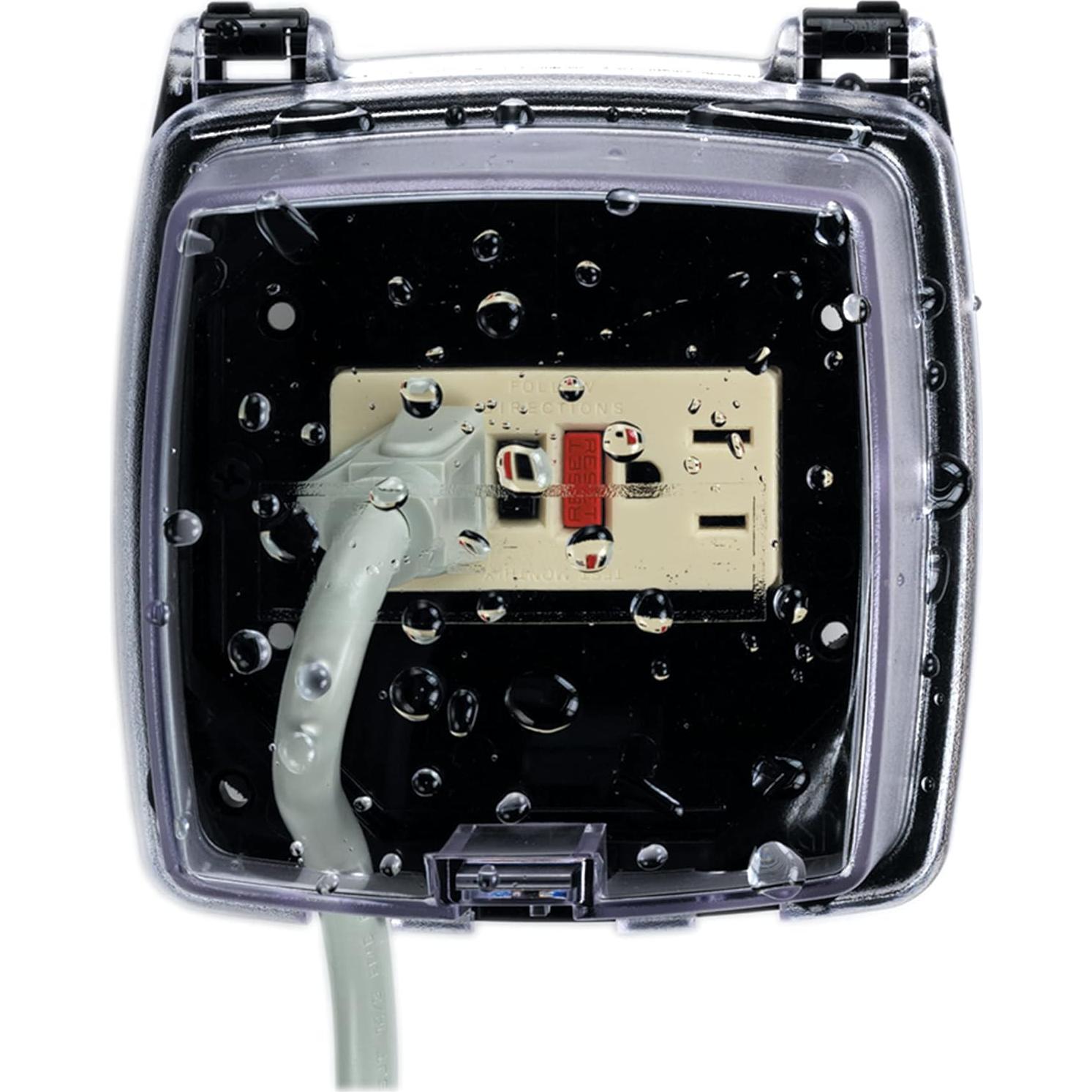 Cubierta de Receptáculo Plástico Intermatic WP1020C 4" Clima