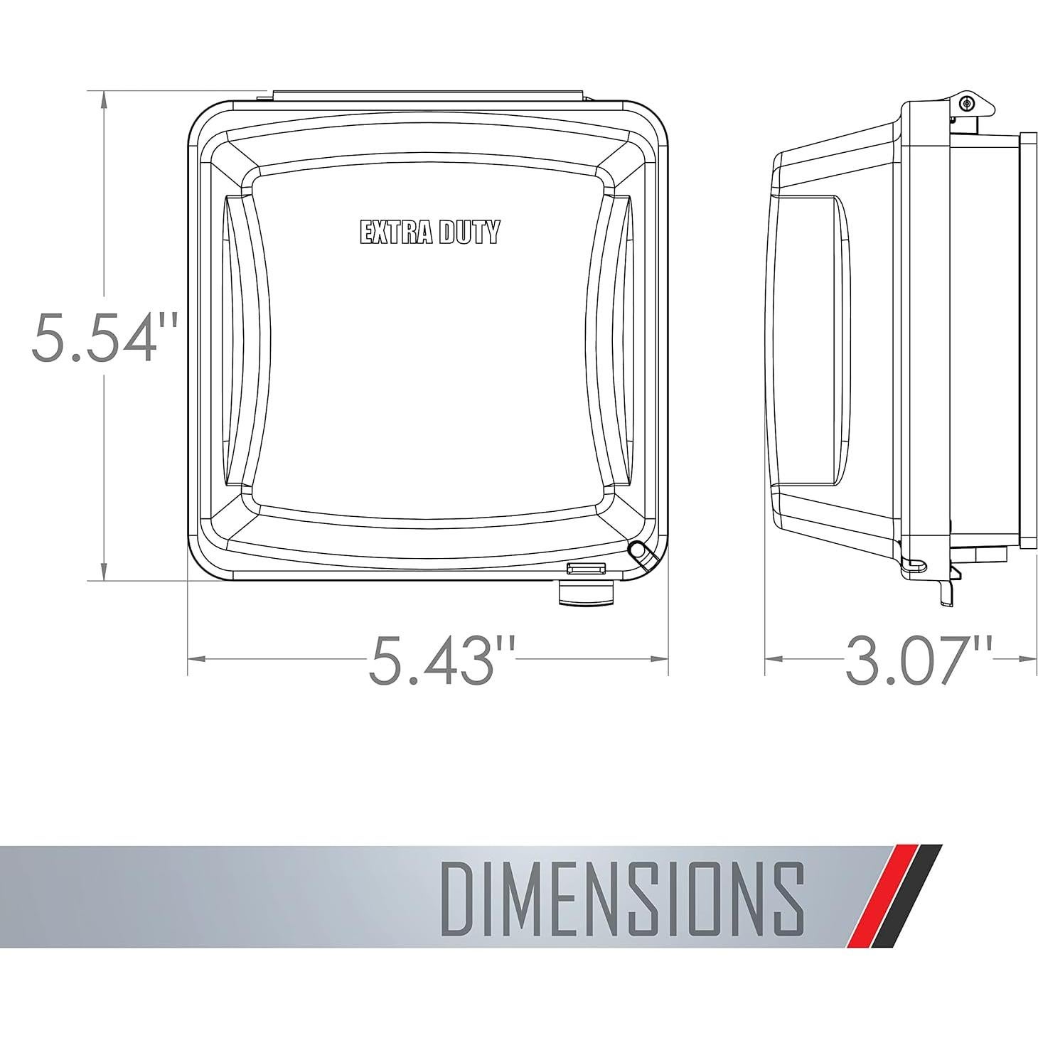 Cubierta de Enchufe Eléctrico TayMac MM2420C 2-Gang Transparente