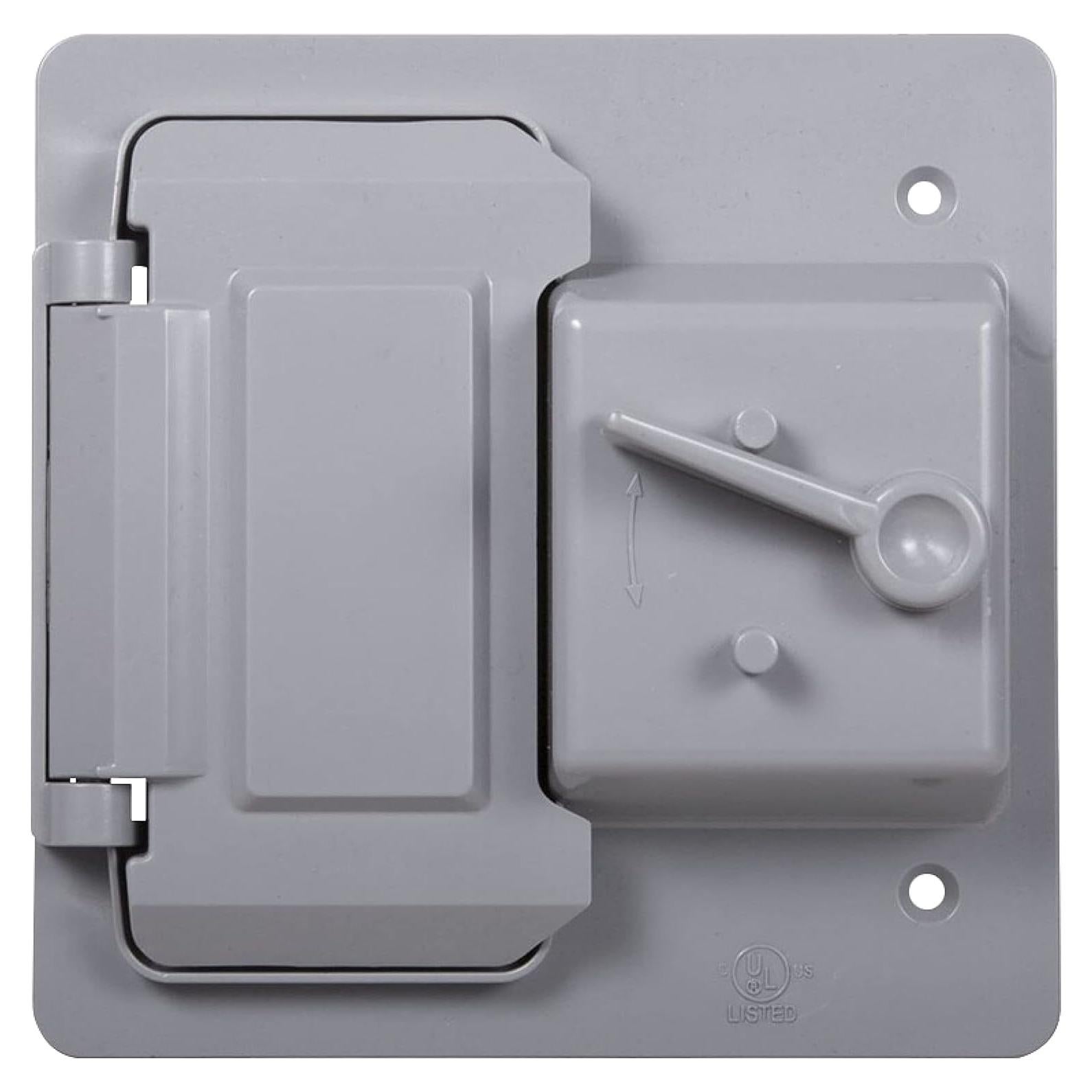 Cubierta a Prueba de Climas 2-Gang BELL PTC521GY Gris