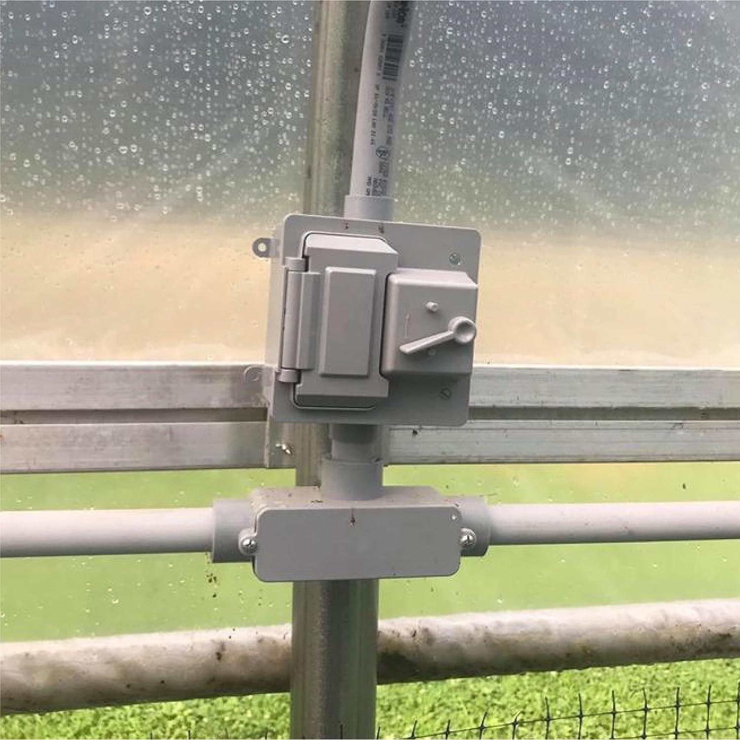 Cubierta a Prueba de Climas 2-Gang BELL PTC521GY Gris