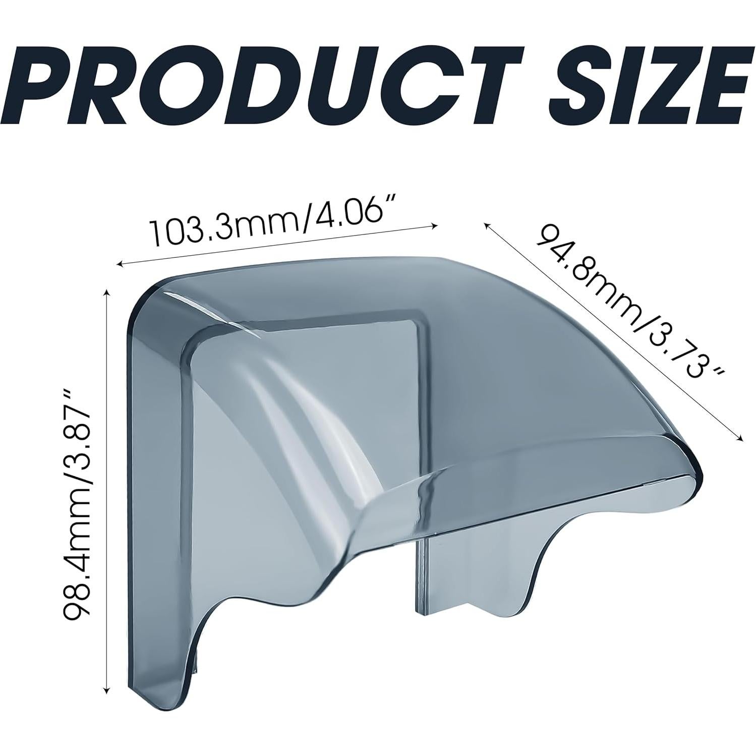 Cubierta Impermeable para Enchufe BuleVina 6.78x8.26cm