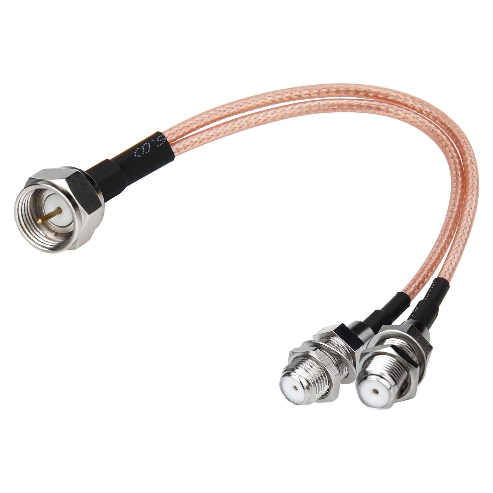 Divisor de cable coaxial F-Type RFAdapter 3 vías 15cm
