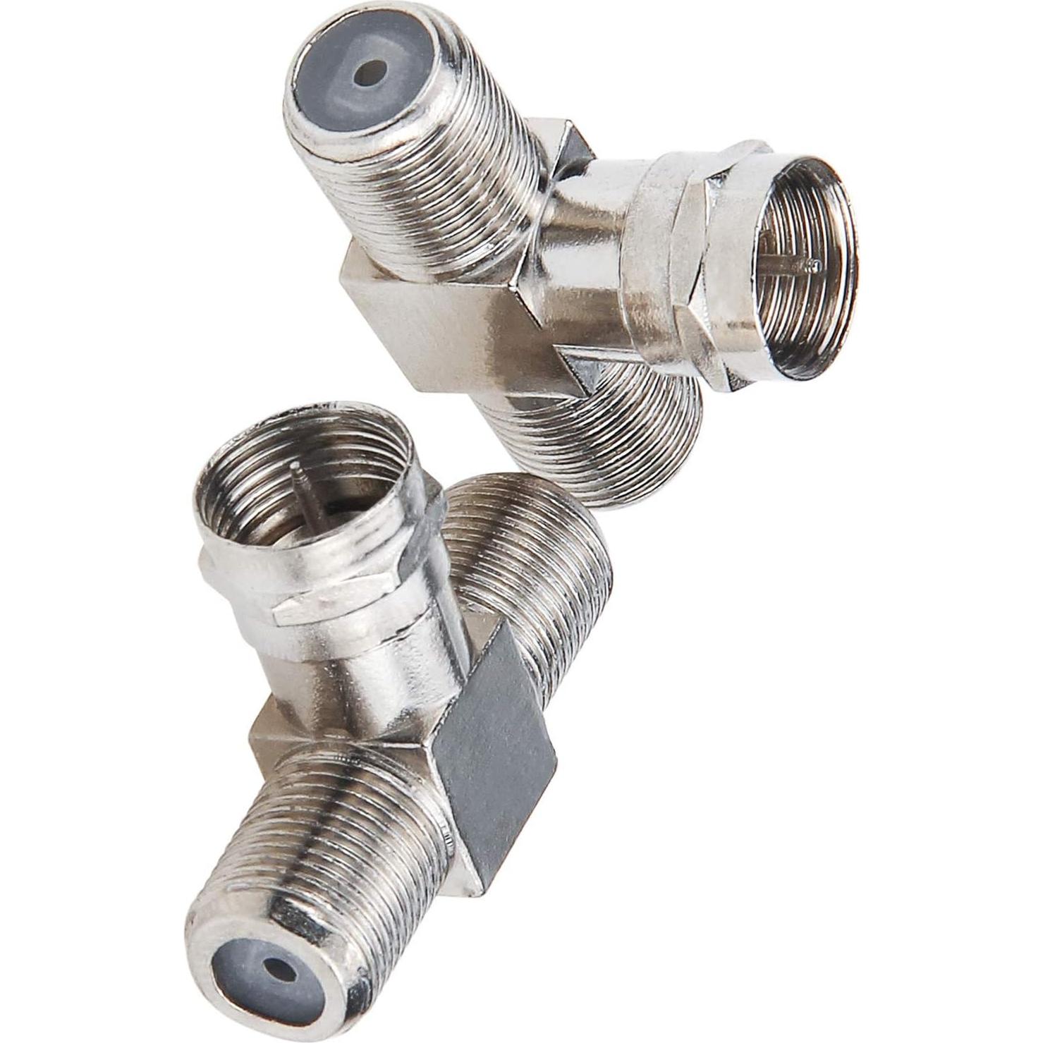 Divisor de Cable Coaxial RFAdapter 2 en 1 F a 2 F Hembra