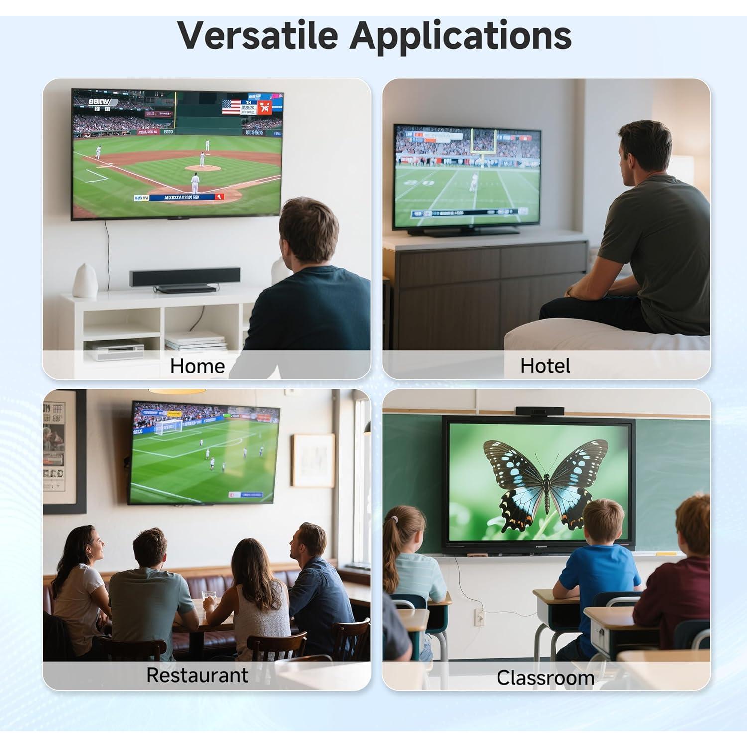 Cable Coaxial RG6 Cuádruple Blindado 0.91m - 3 Pack Cable Matters