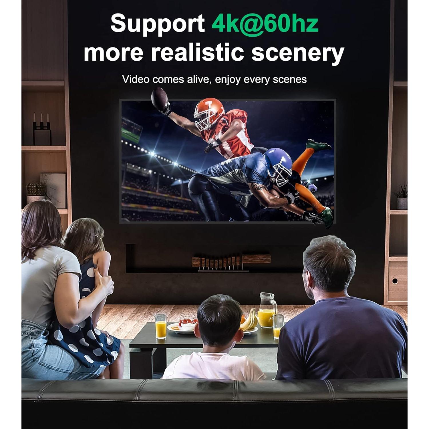 Conmutador HDMI 4K GANA Bidireccional 3 Puertos Aluminio