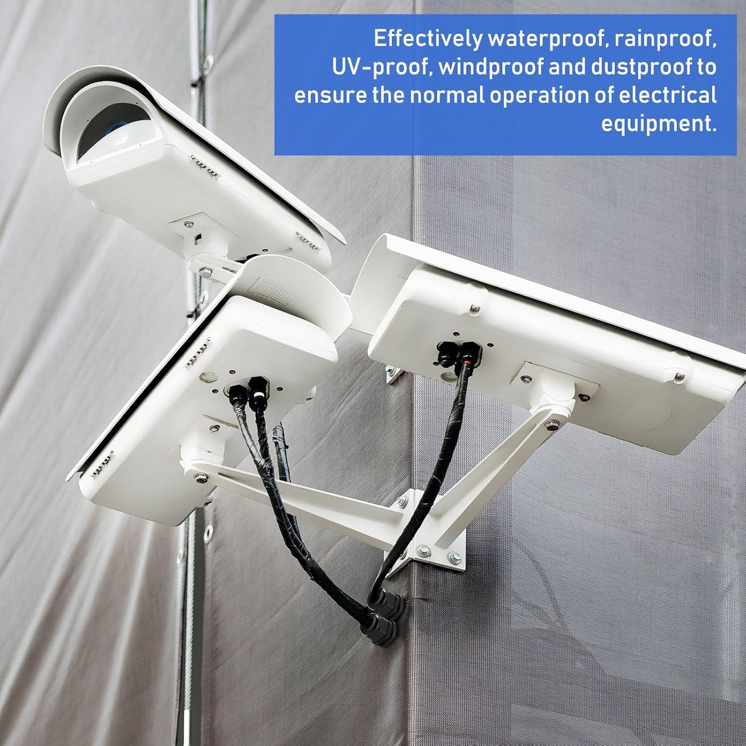 Kit de Conectores de Cable Duraaamo 100pcs Nylon Impermeables