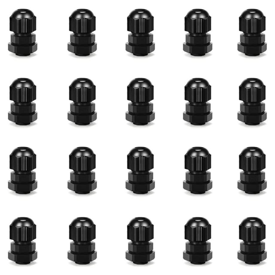 Conector Estanco Ajustable CGELE PG7 20 Piezas IP68