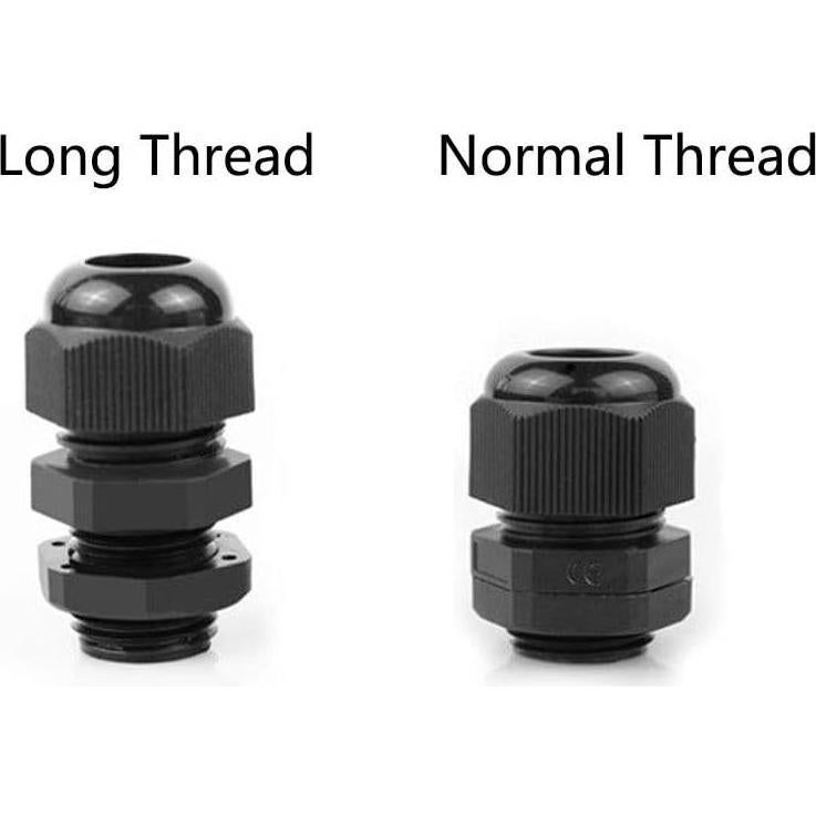 Conectores de Cable Plásticos Impermeables EZFIT 10 Pack PG7 PG9 PG11 PG13.5 PG16