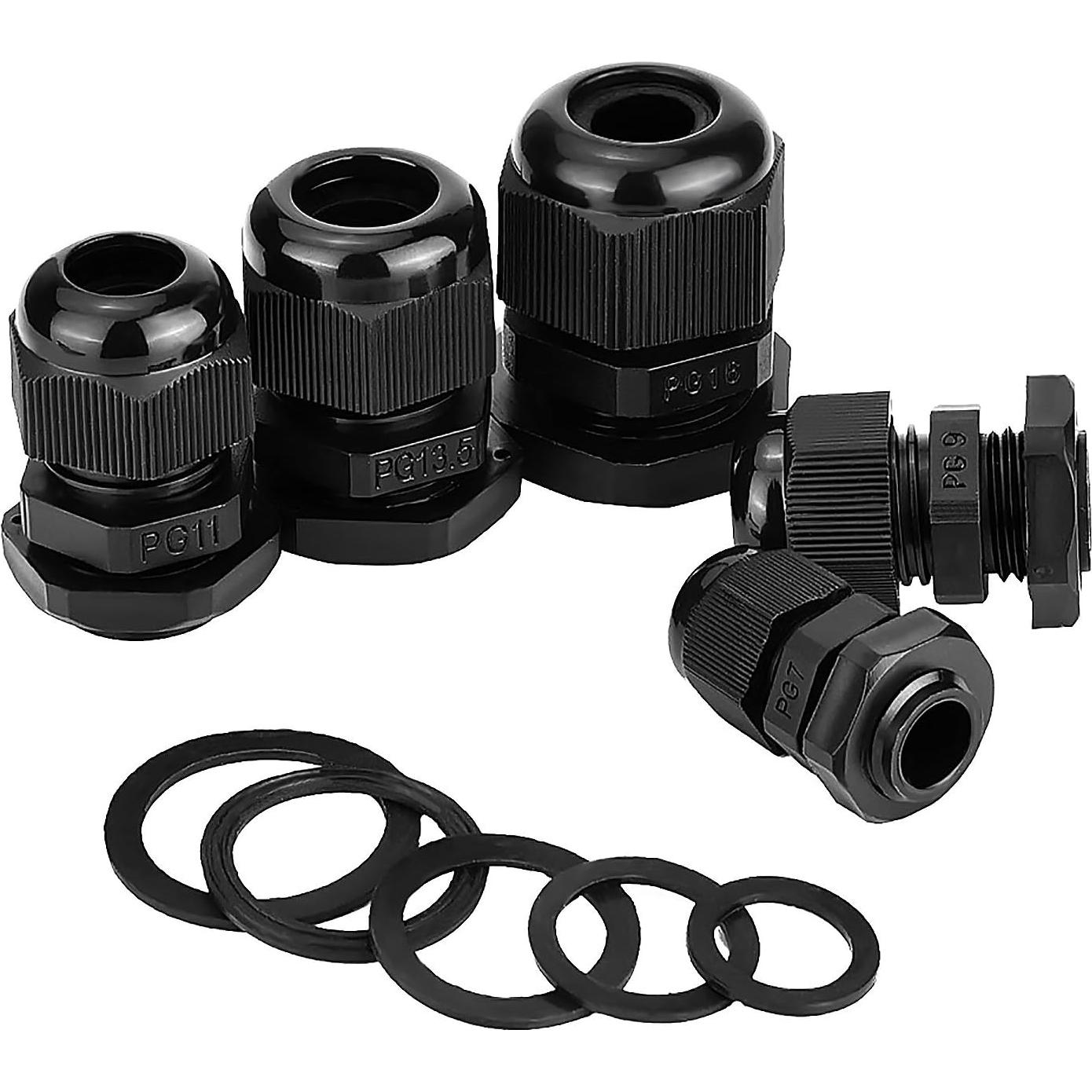 Abrazaderas de Cable Plástico eBoot Impermeables 20 Piezas