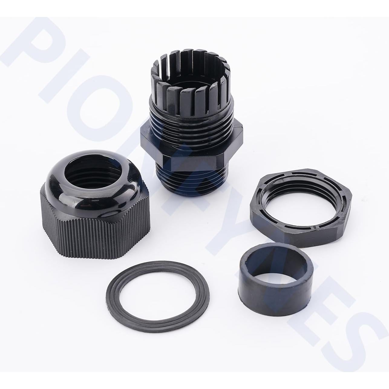 50 Abrazaderas de Cable NPT 3/8" PIONFYNES Impermeables 4-8mm