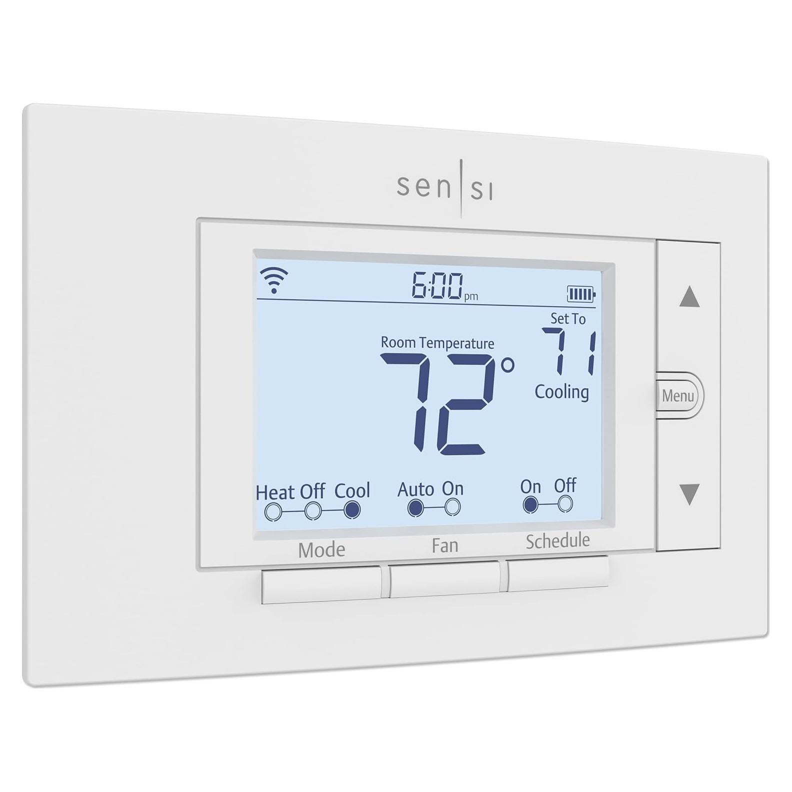 Termostato Inteligente Sensi Emerson ST55 Wi-Fi Programable