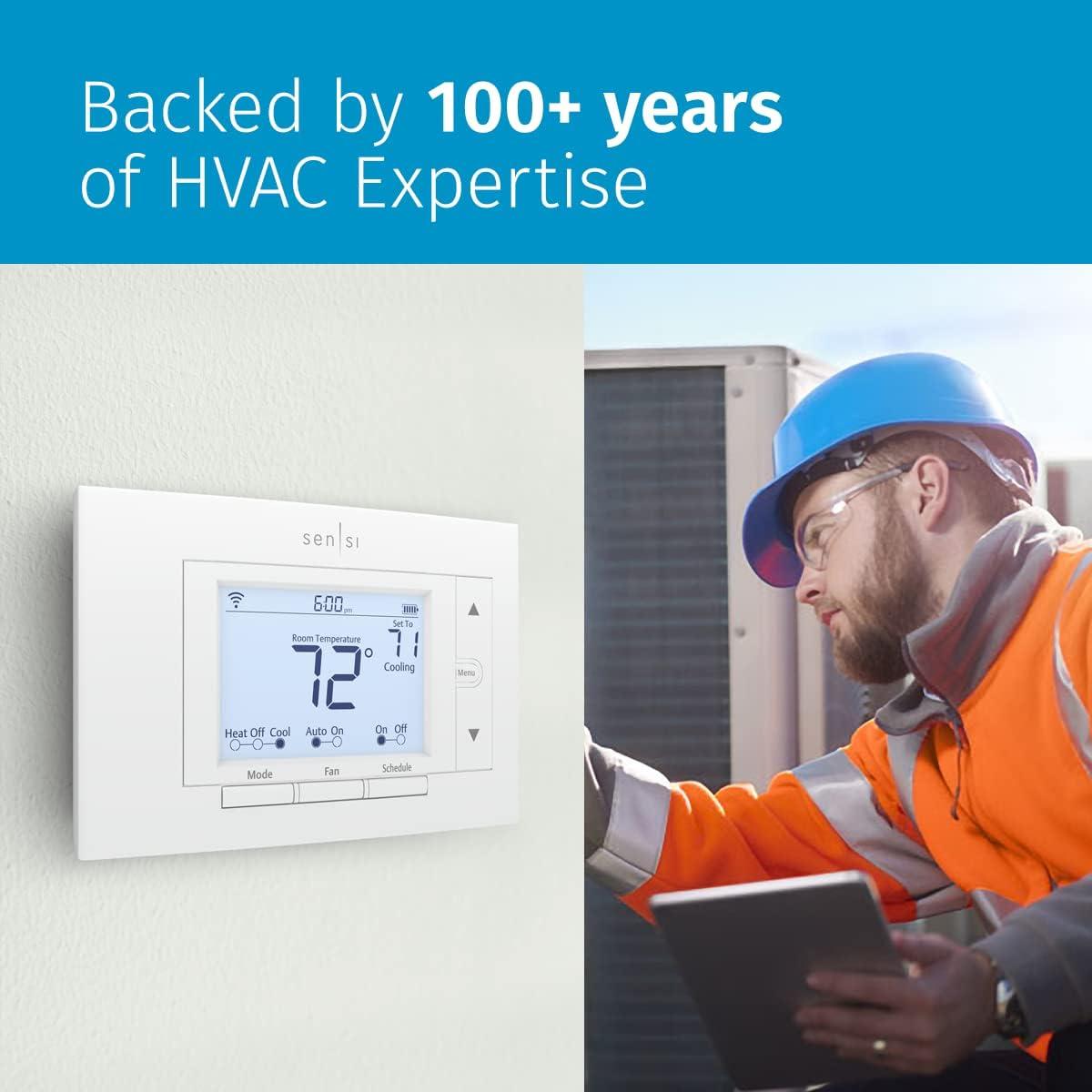 Termostato Inteligente Sensi Emerson ST55 Wi-Fi Programable