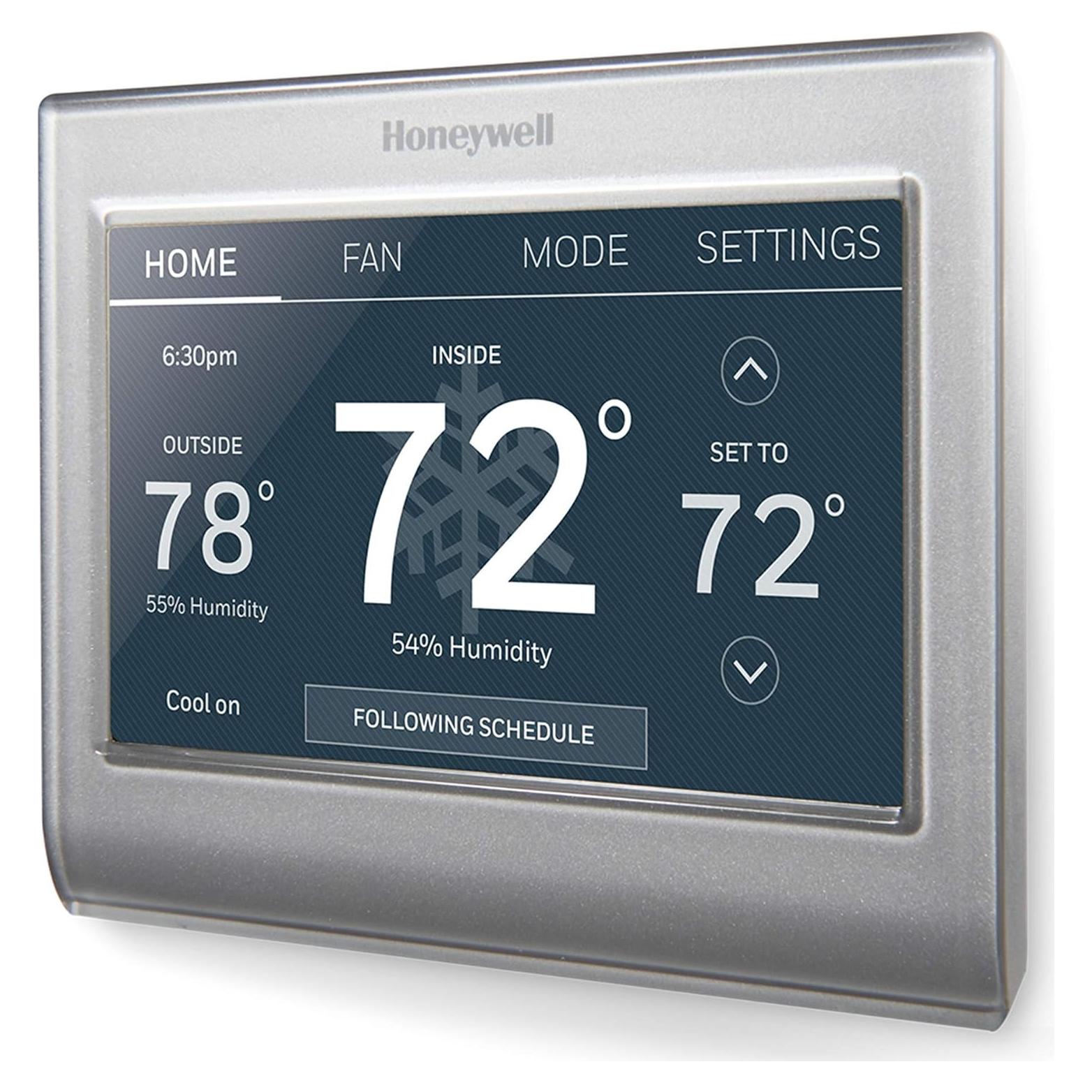 Termostato Inteligente Honeywell RTH9585WF, Wi-Fi, Pantalla Táctil