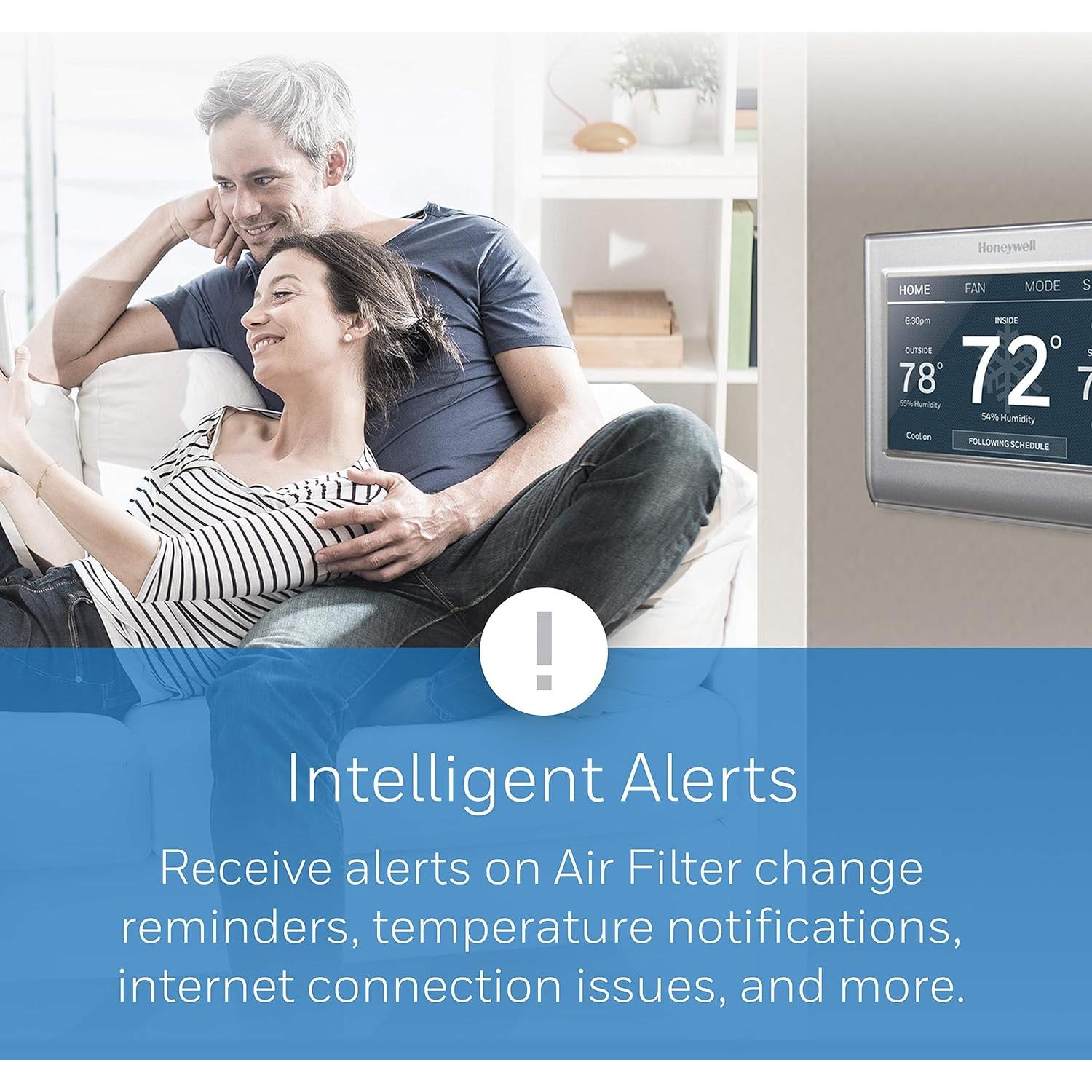 Termostato Inteligente Honeywell RTH9585WF, Wi-Fi, Pantalla Táctil