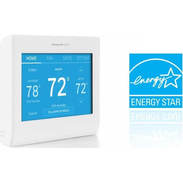 Termostato Inteligente Wi-Fi Honeywell Home RTH9600WF Color